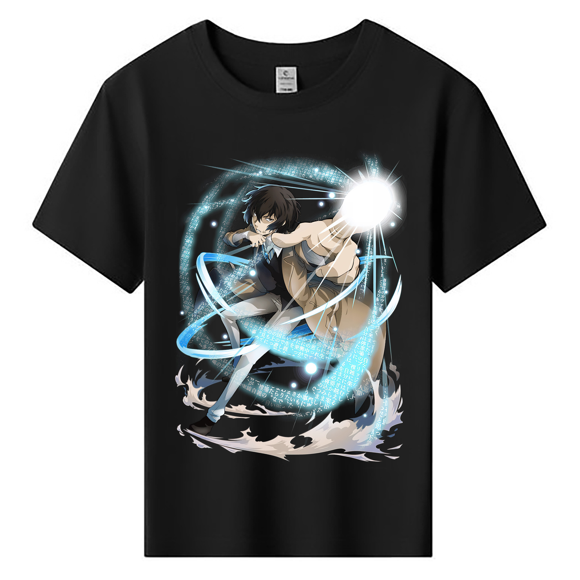 （画像用） 文豪ストレイドッグス Bungo Stray Dogs 綿100％キッズTシャツ（フロントプリント）