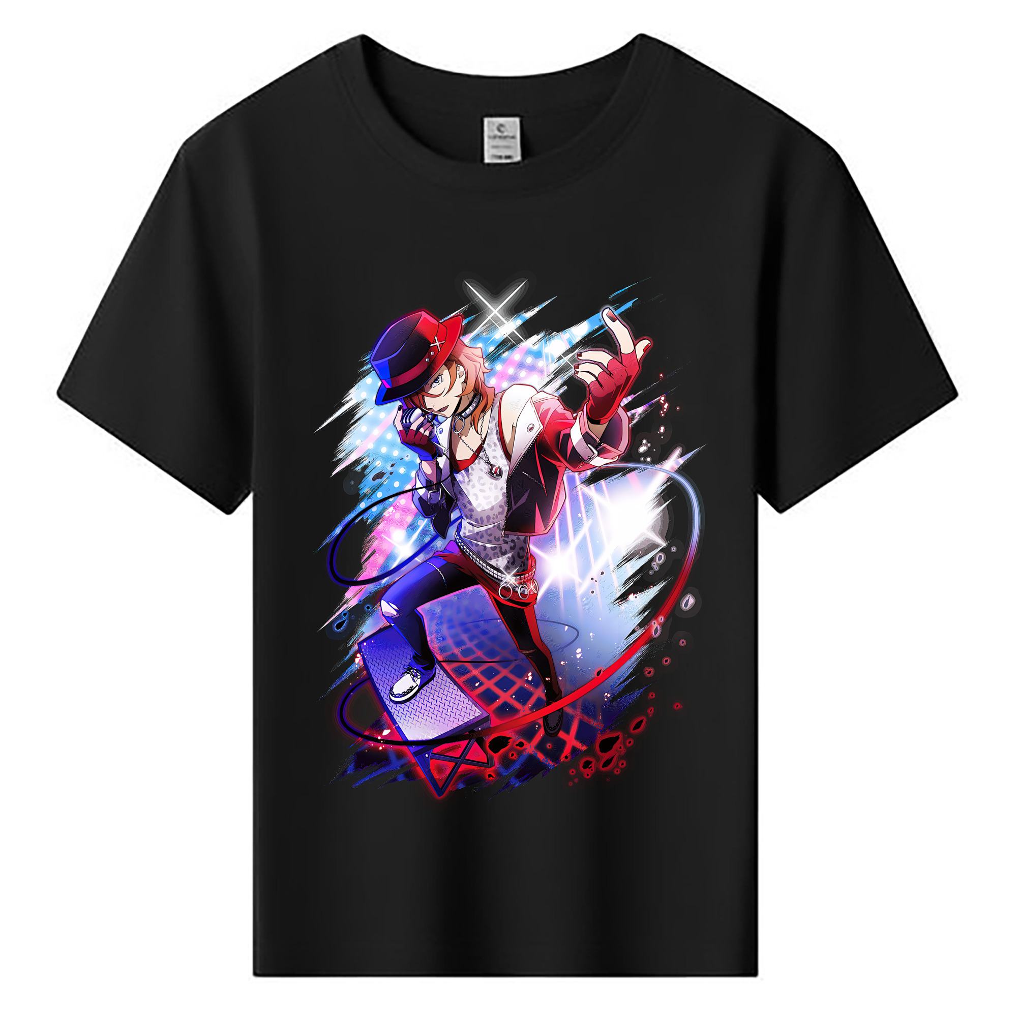 （画像用） 文豪ストレイドッグス Bungo Stray Dogs 綿100％キッズTシャツ（フロントプリント）