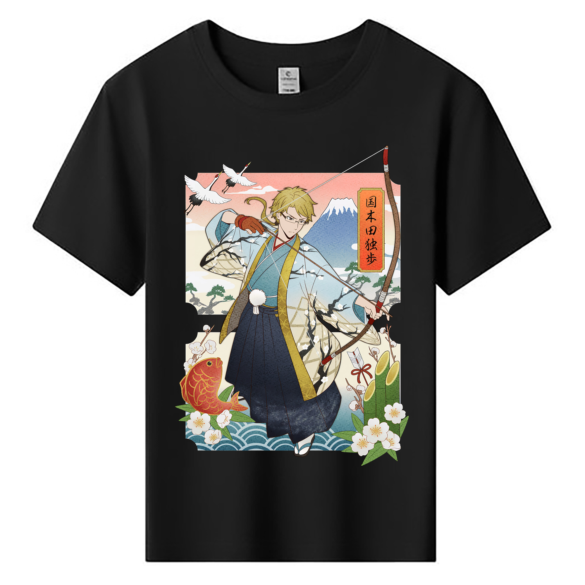 （画像用） 文豪ストレイドッグス Bungo Stray Dogs 綿100％キッズTシャツ（フロントプリント）
