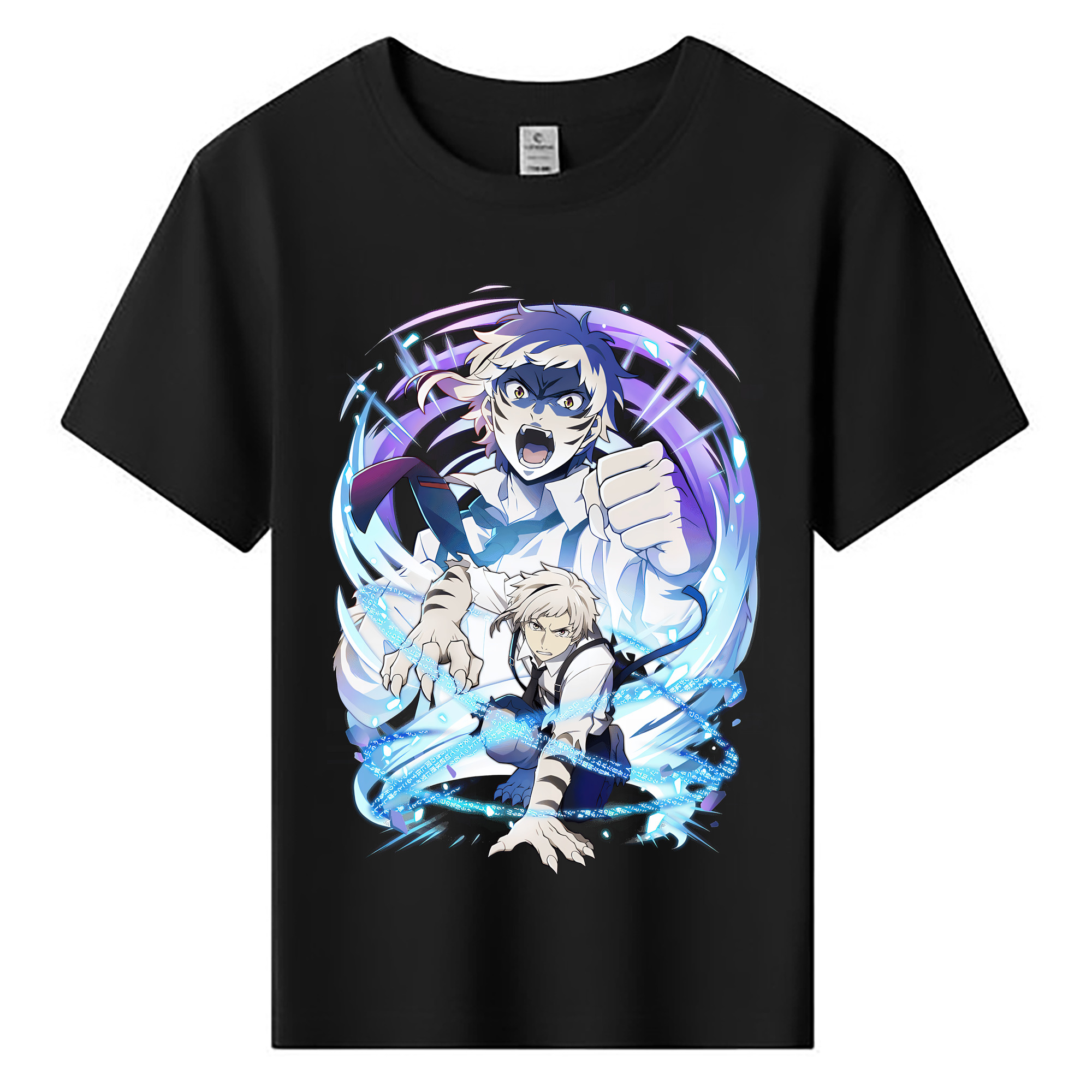 （画像用） 文豪ストレイドッグス Bungo Stray Dogs 綿100％キッズTシャツ（フロントプリント）