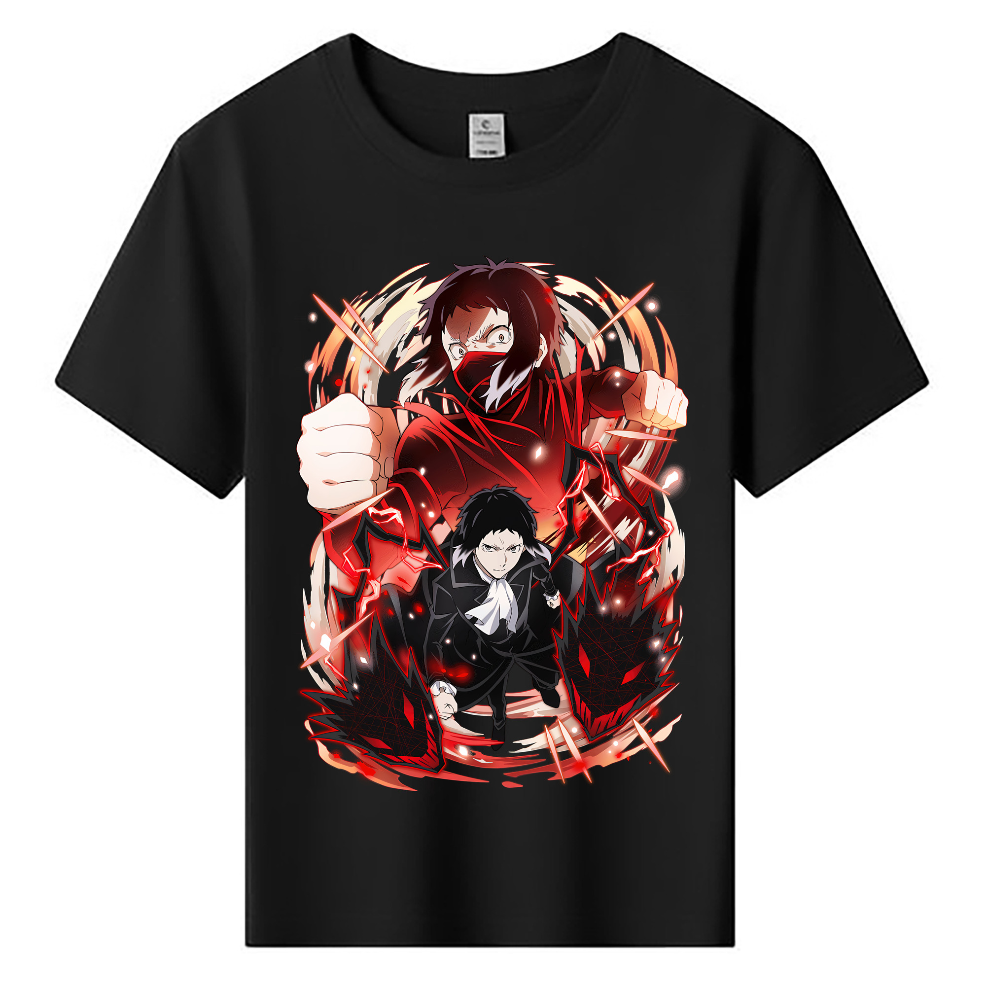 （画像用） 文豪ストレイドッグス Bungo Stray Dogs 綿100％キッズTシャツ（フロントプリント）