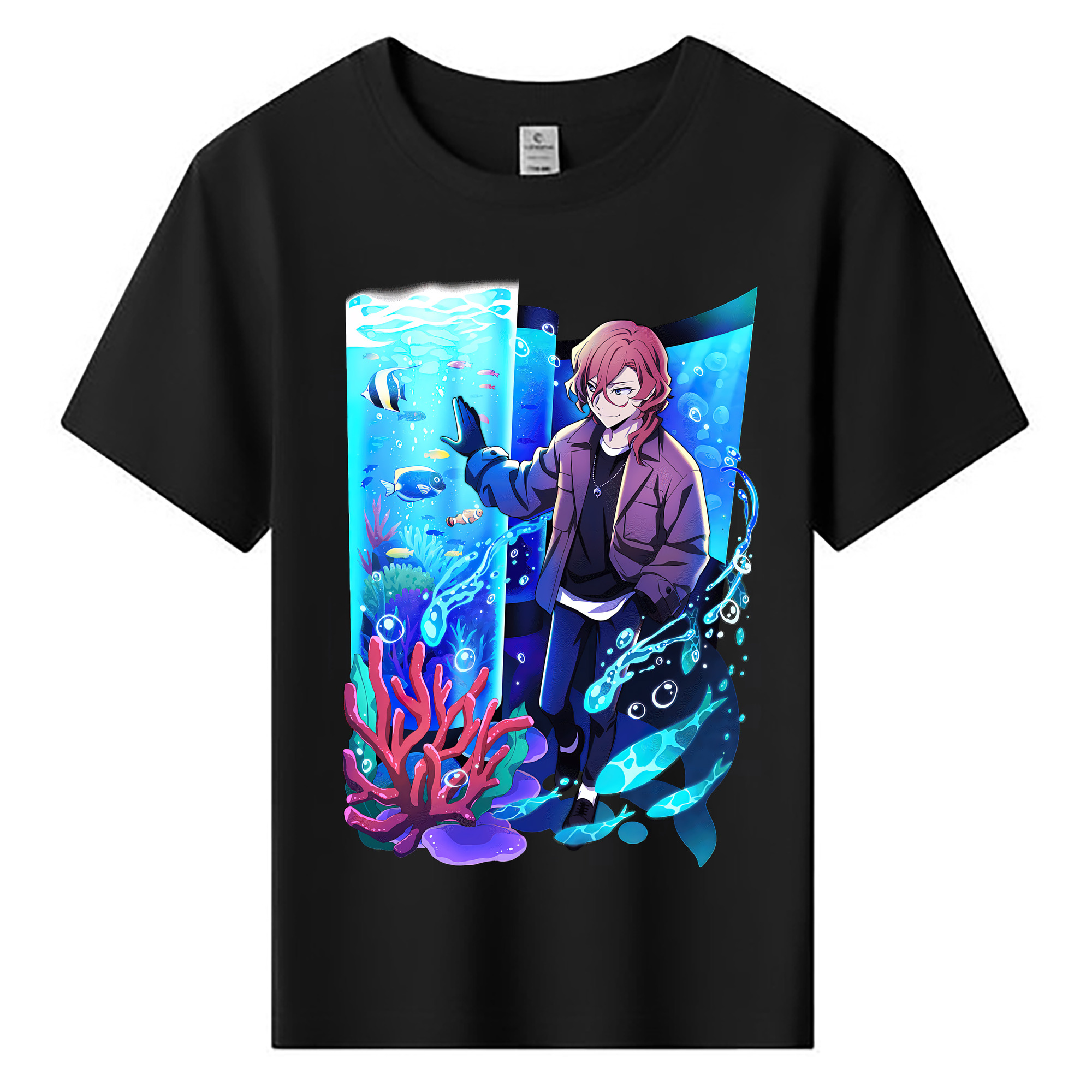 （画像用） 文豪ストレイドッグス Bungo Stray Dogs 綿100％キッズTシャツ（フロントプリント）