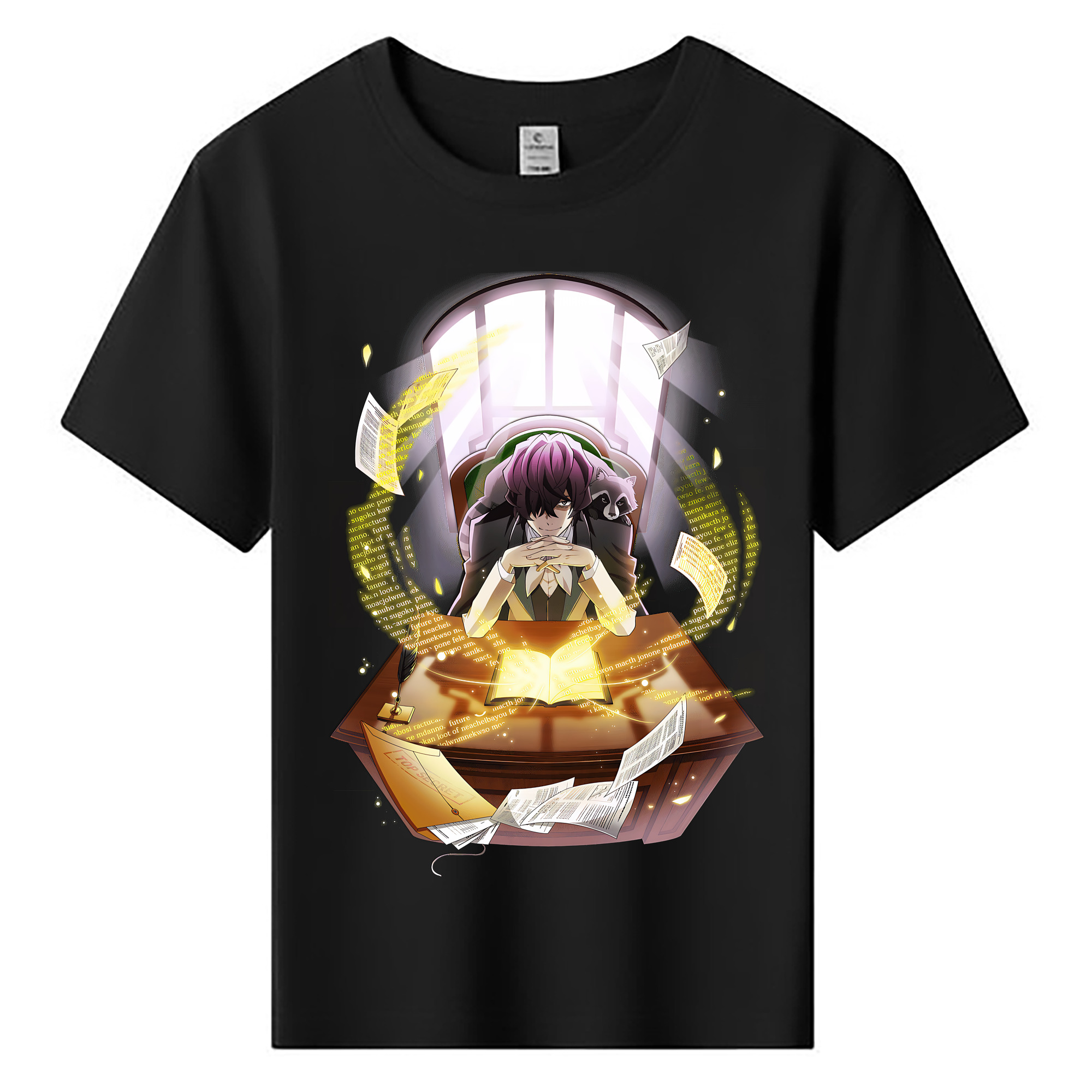 （画像用） 文豪ストレイドッグス Bungo Stray Dogs 綿100％キッズTシャツ（フロントプリント）