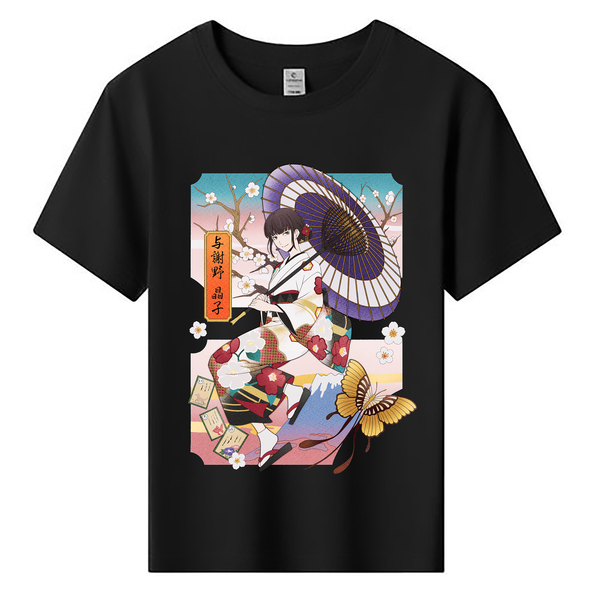 （画像用） 文豪ストレイドッグス Bungo Stray Dogs 綿100％キッズTシャツ（フロントプリント）