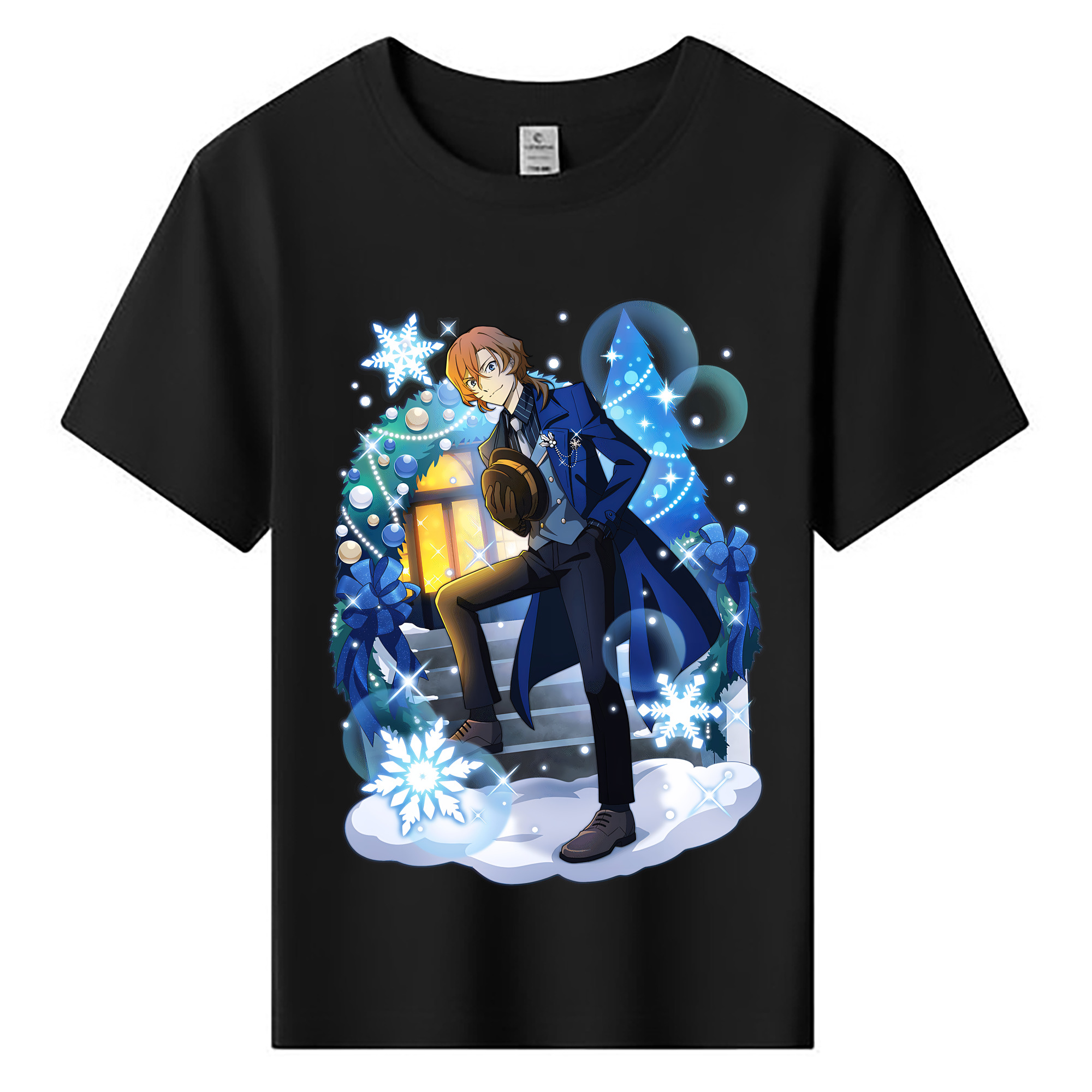 （画像用） 文豪ストレイドッグス Bungo Stray Dogs 綿100％キッズTシャツ（フロントプリント）