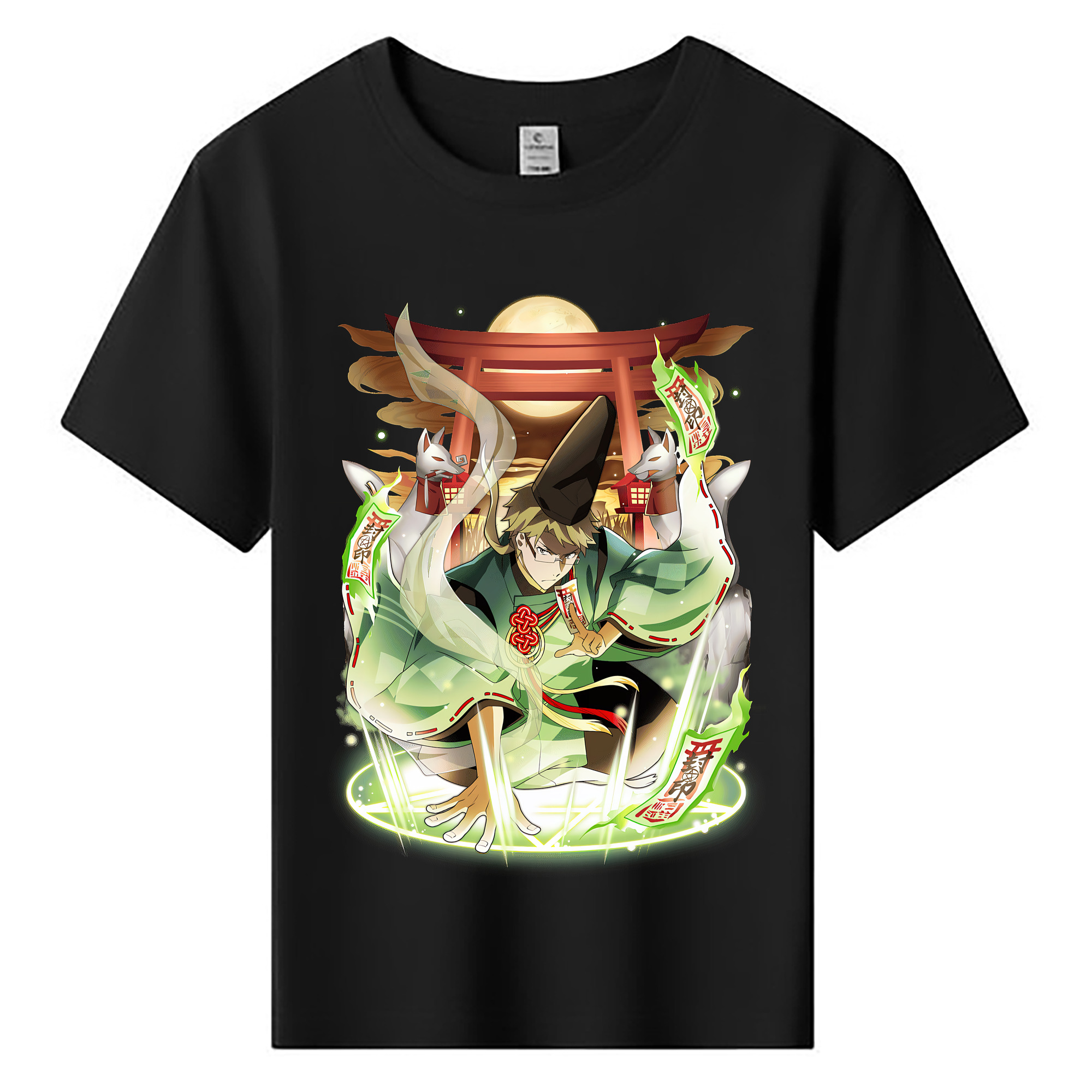 （画像用） 文豪ストレイドッグス Bungo Stray Dogs 綿100％キッズTシャツ（フロントプリント）