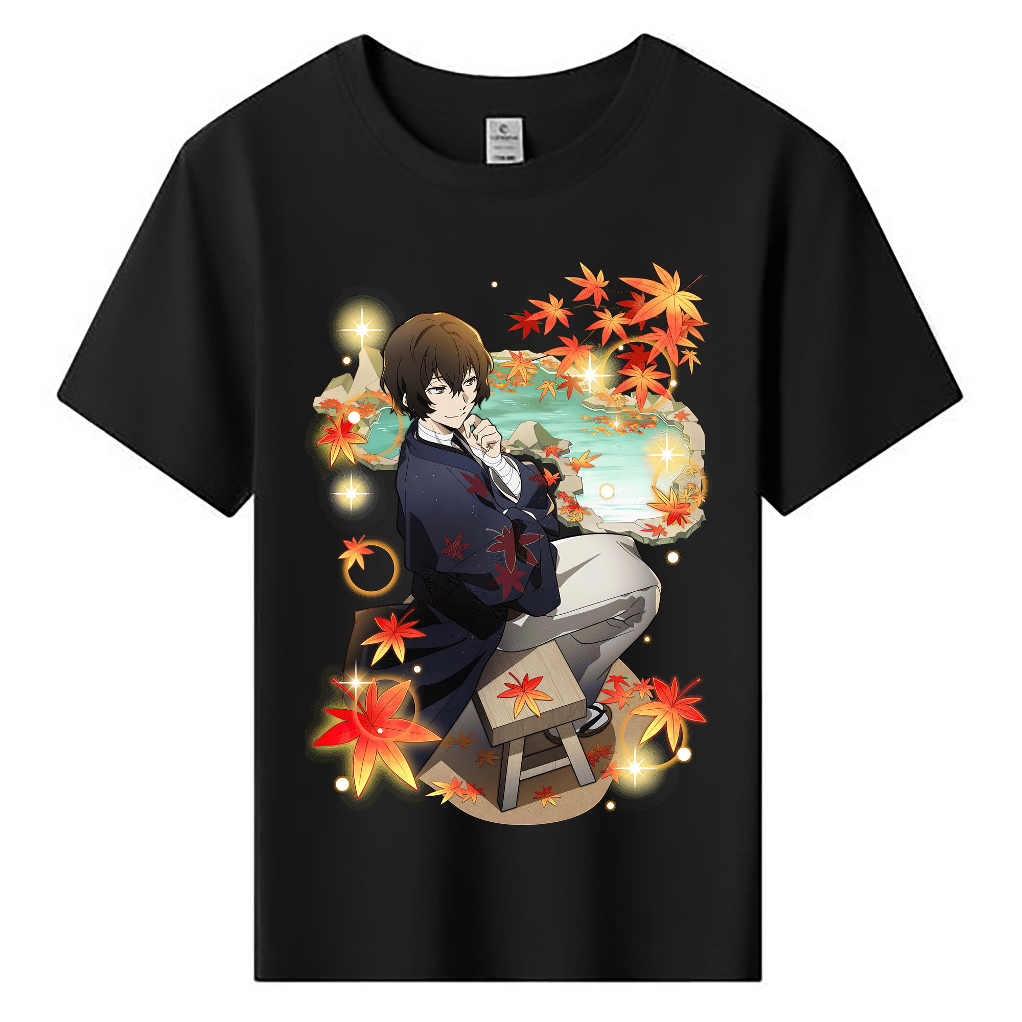 （画像用） 文豪ストレイドッグス Bungo Stray Dogs 綿100％キッズTシャツ（フロントプリント）