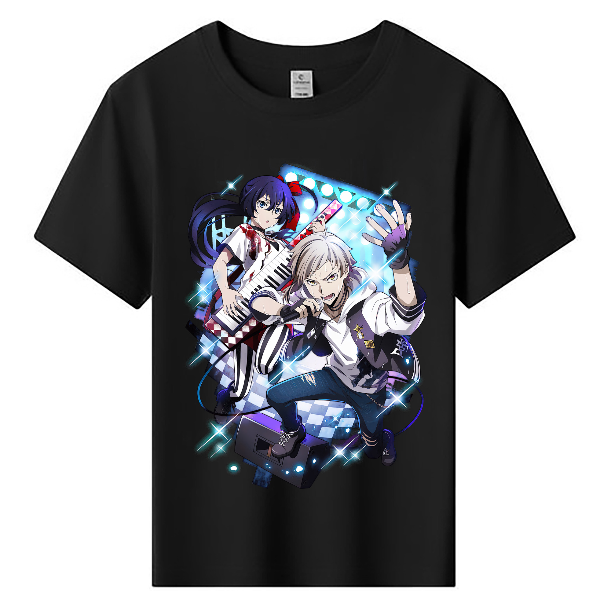 （画像用） 文豪ストレイドッグス Bungo Stray Dogs 綿100％キッズTシャツ（フロントプリント）