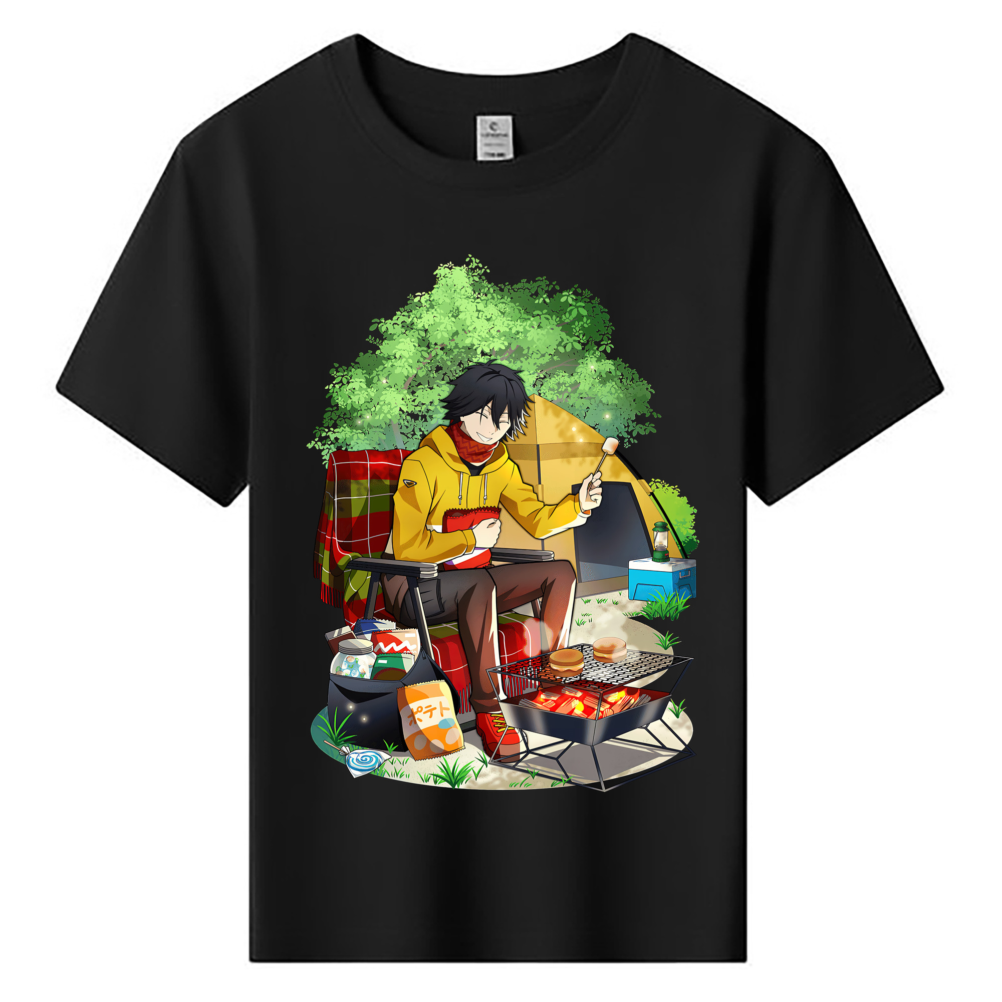 （画像用） 文豪ストレイドッグス Bungo Stray Dogs 綿100％キッズTシャツ（フロントプリント）