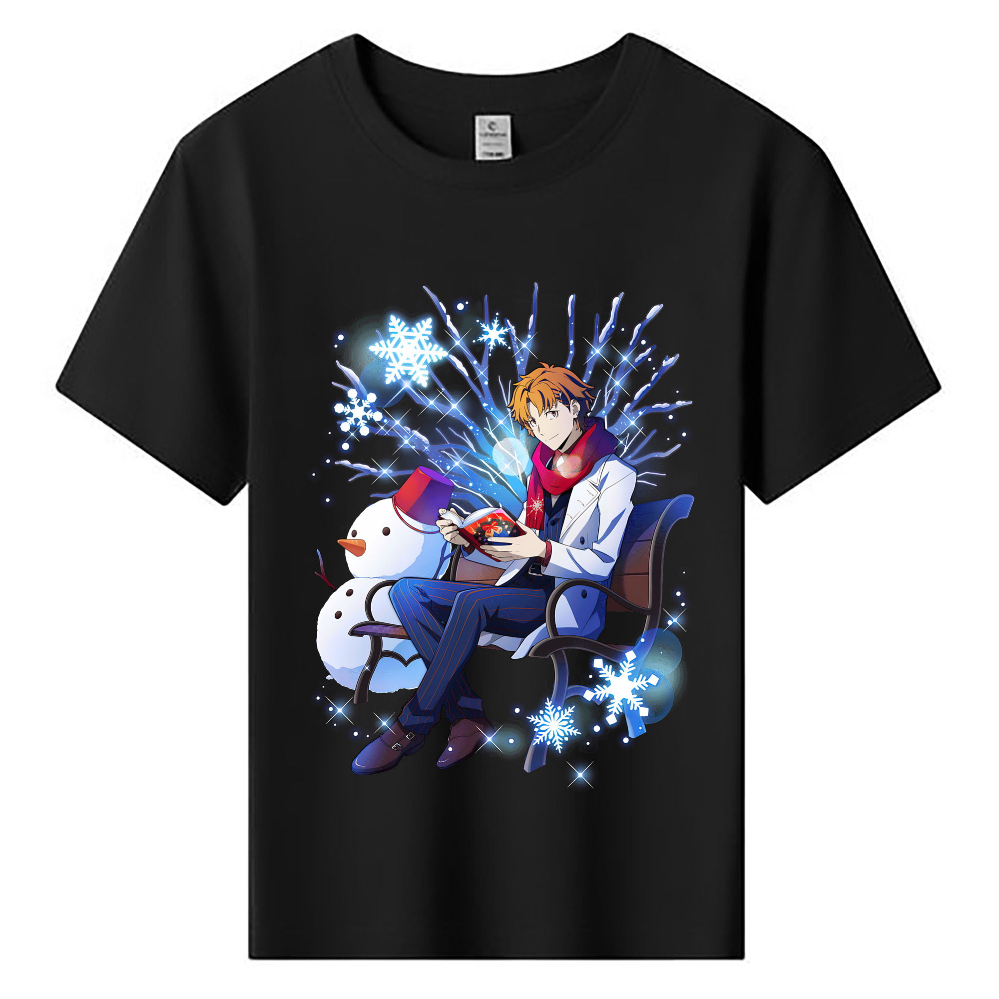 （画像用） 文豪ストレイドッグス Bungo Stray Dogs 綿100％キッズTシャツ（フロントプリント）