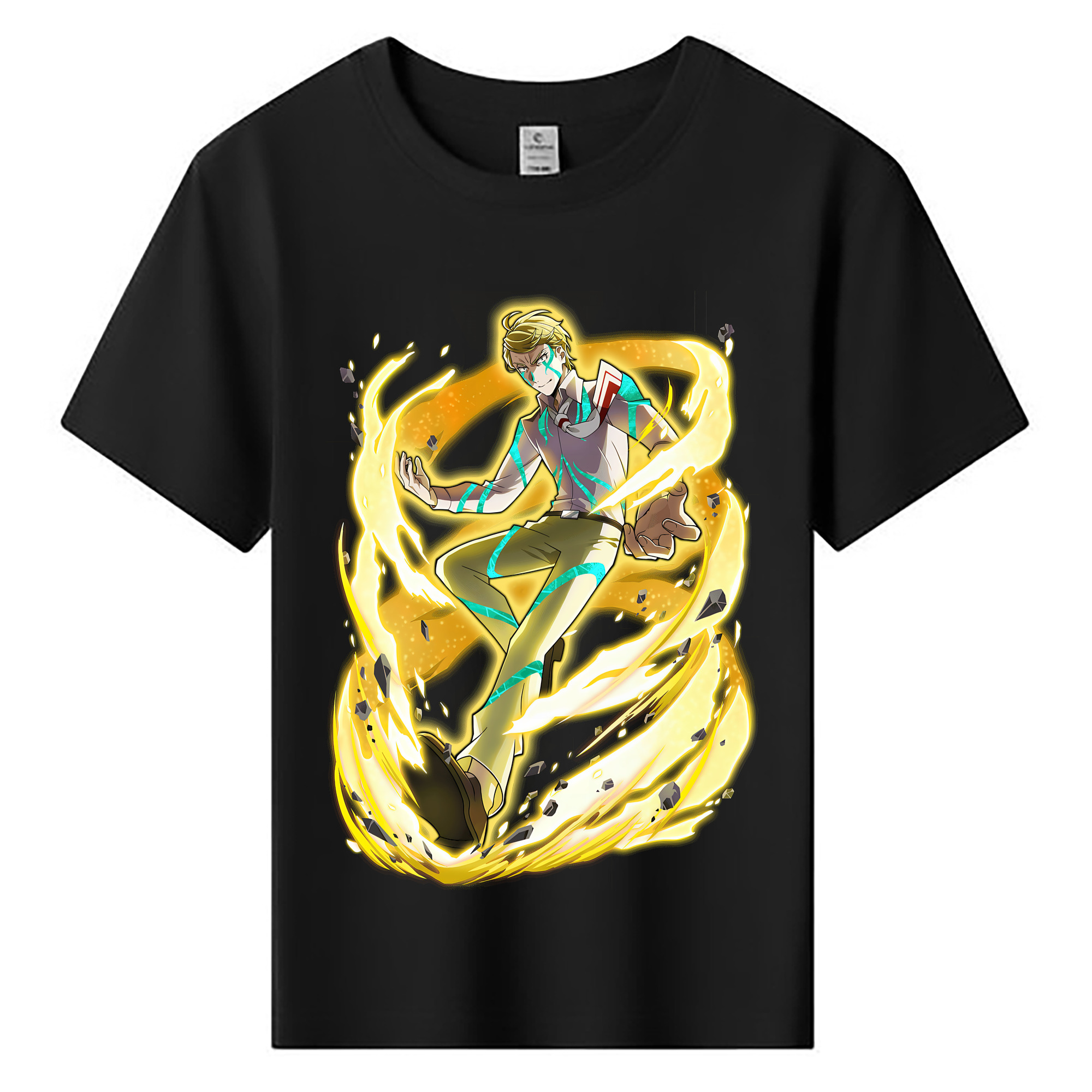 （画像用） 文豪ストレイドッグス Bungo Stray Dogs 綿100％キッズTシャツ（フロントプリント）