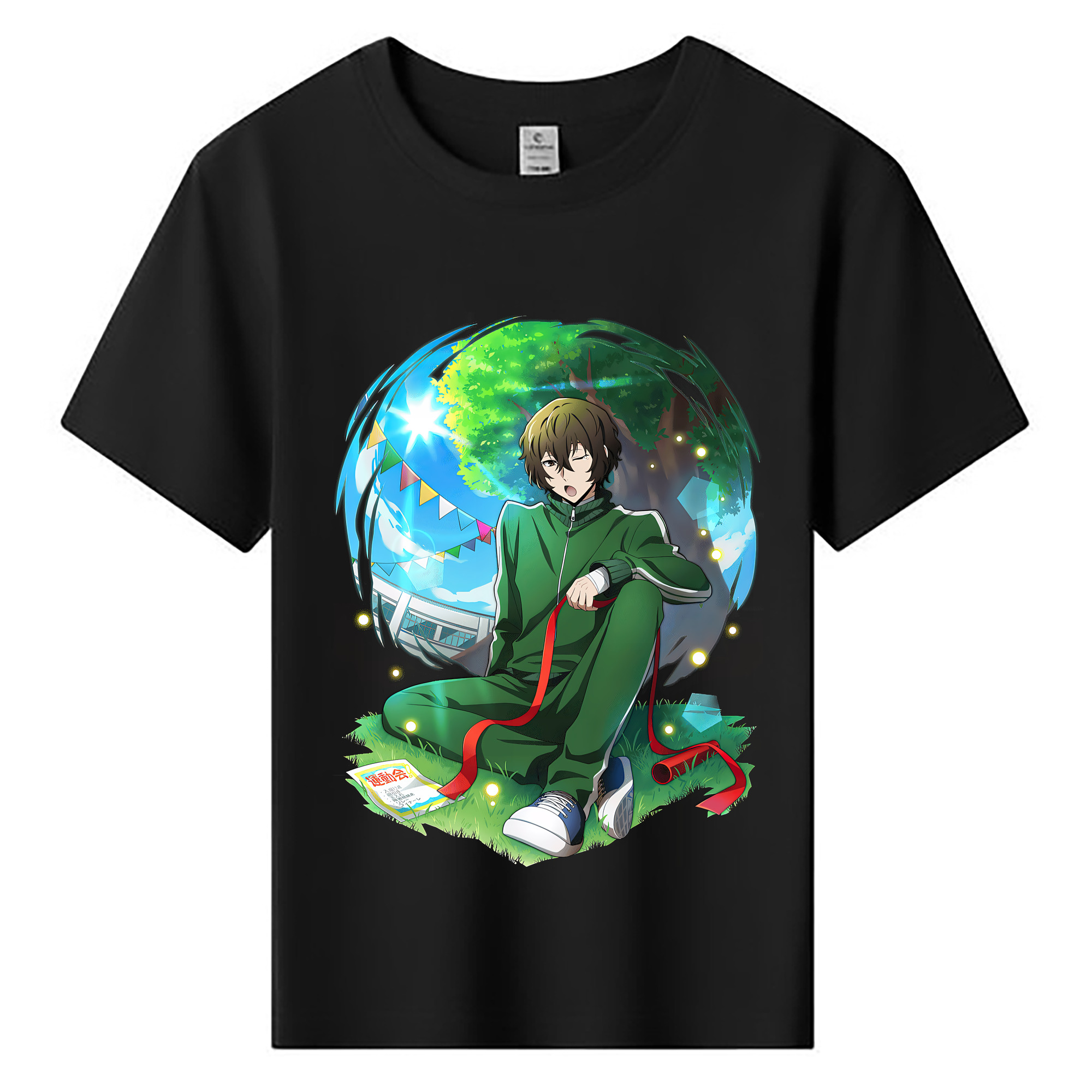 （画像用） 文豪ストレイドッグス Bungo Stray Dogs 綿100％キッズTシャツ（フロントプリント）
