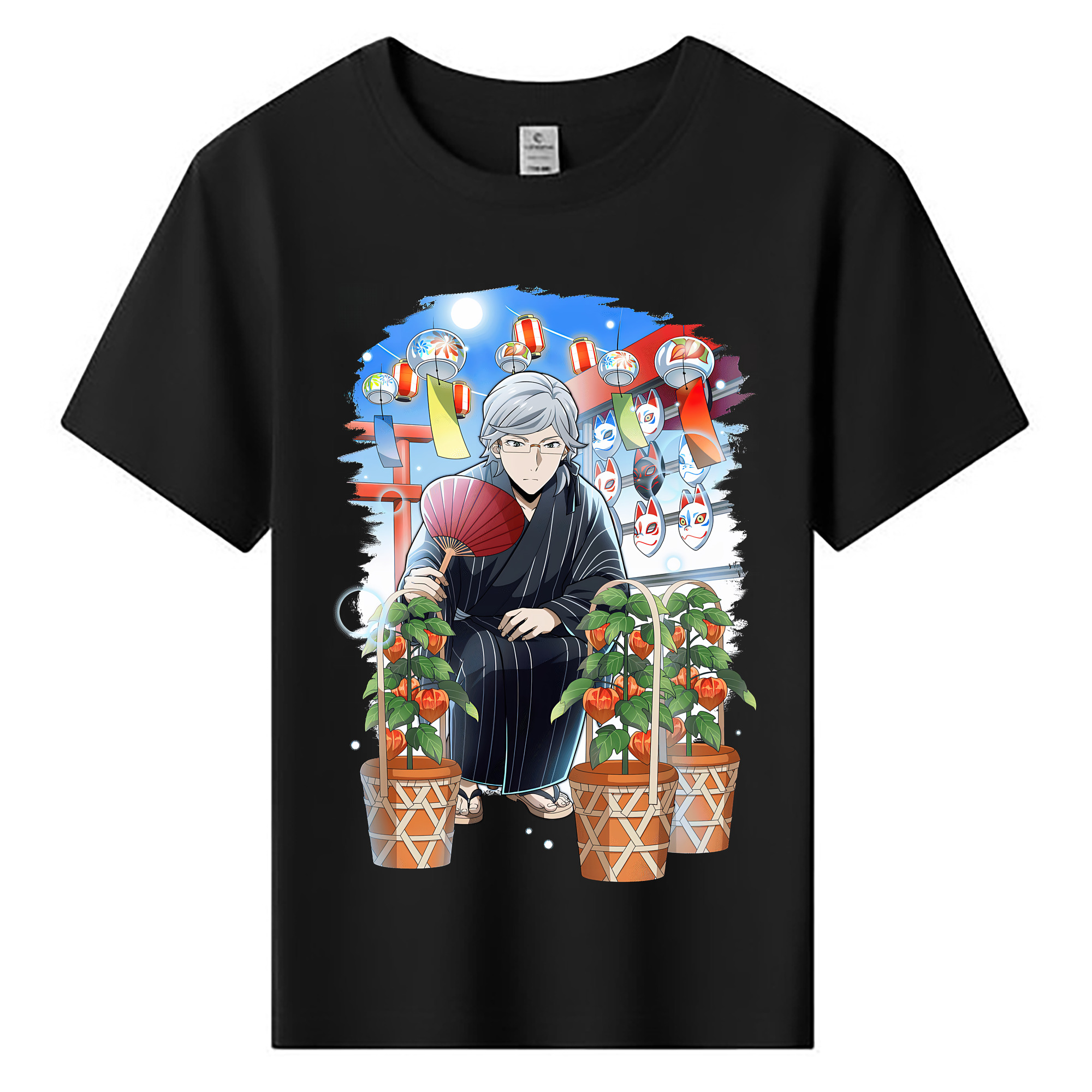 （画像用） 文豪ストレイドッグス Bungo Stray Dogs 綿100％キッズTシャツ（フロントプリント）