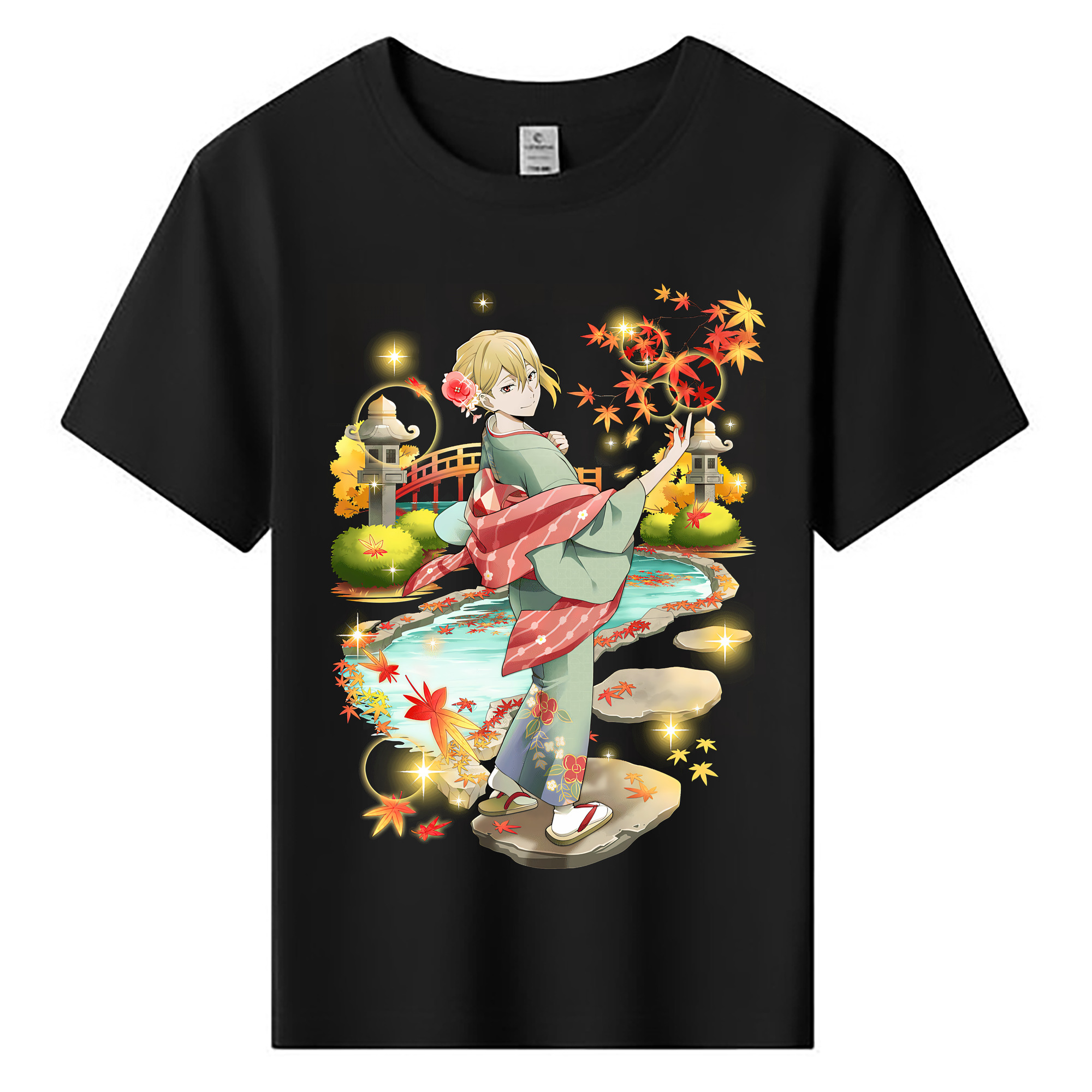 （画像用） 文豪ストレイドッグス Bungo Stray Dogs 綿100％キッズTシャツ（フロントプリント）