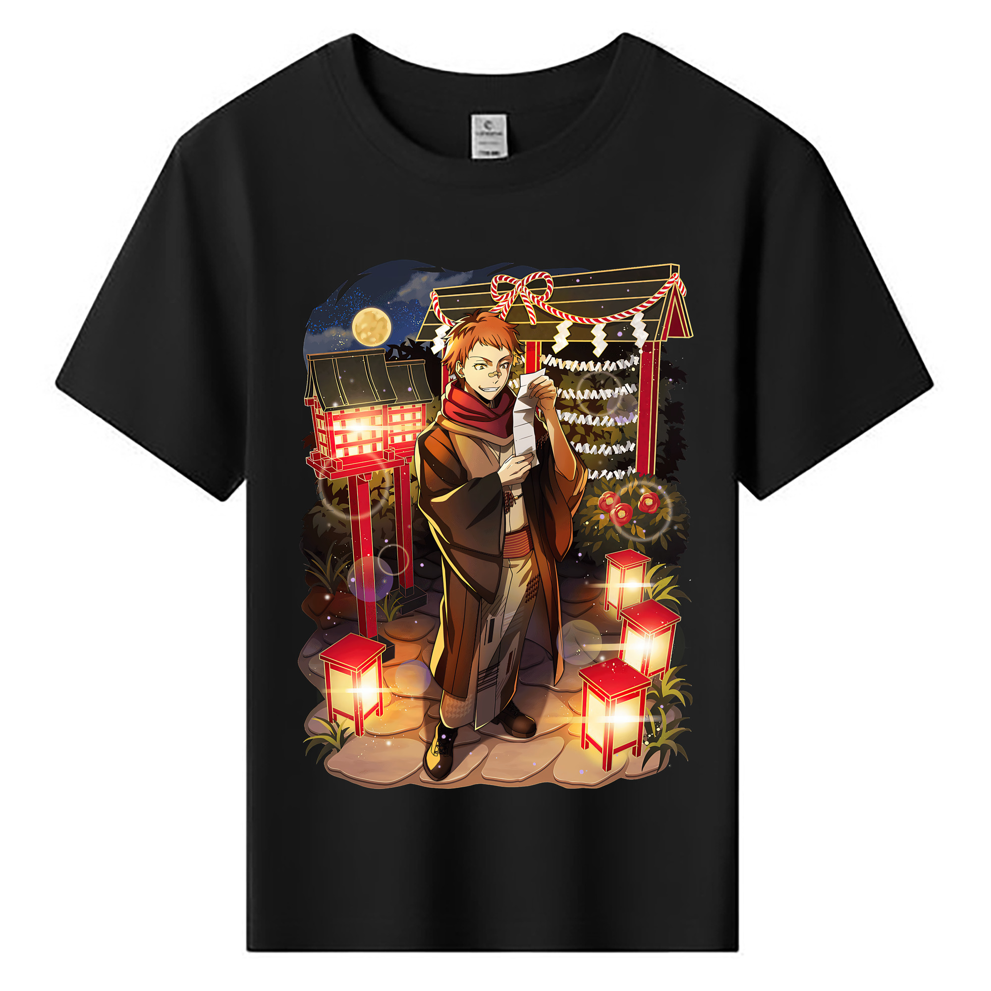 （画像用） 文豪ストレイドッグス Bungo Stray Dogs 綿100％キッズTシャツ（フロントプリント）