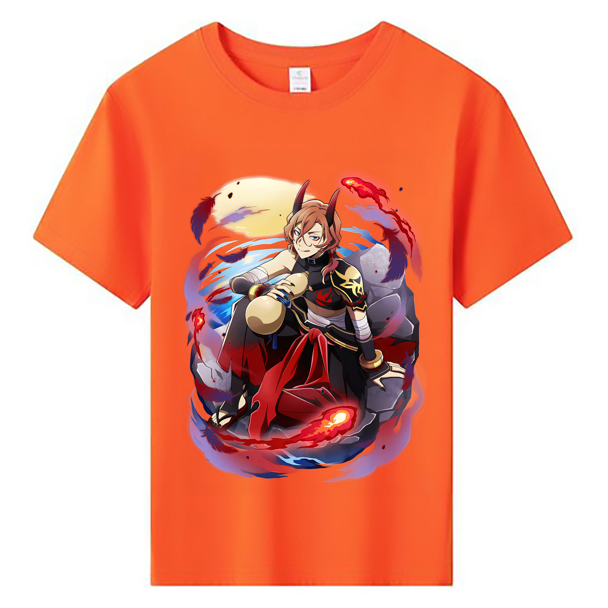 （画像用） 文豪ストレイドッグス Bungo Stray Dogs 綿100％キッズTシャツ（フロントプリント）