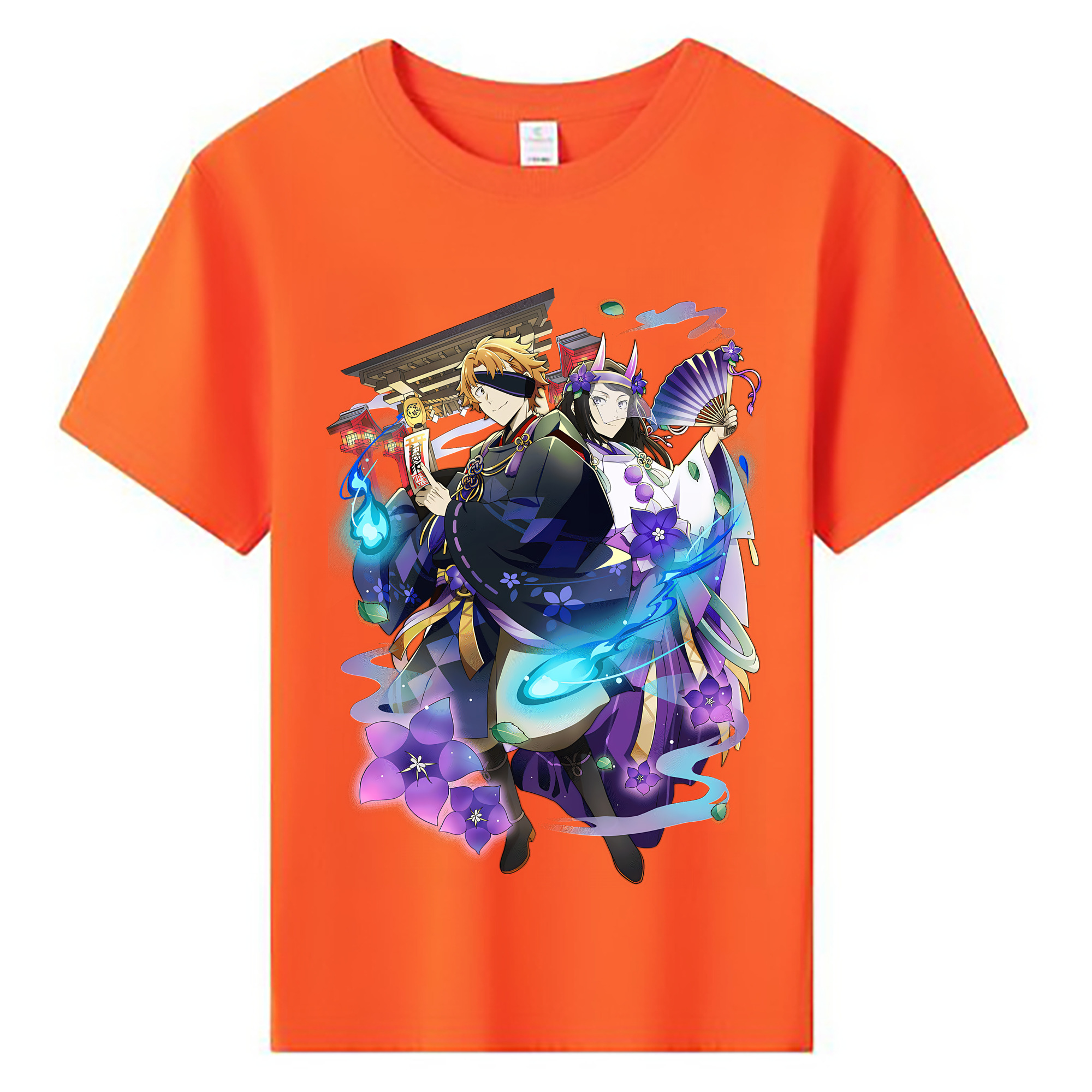 （画像用） 文豪ストレイドッグス Bungo Stray Dogs 綿100％キッズTシャツ（フロントプリント）