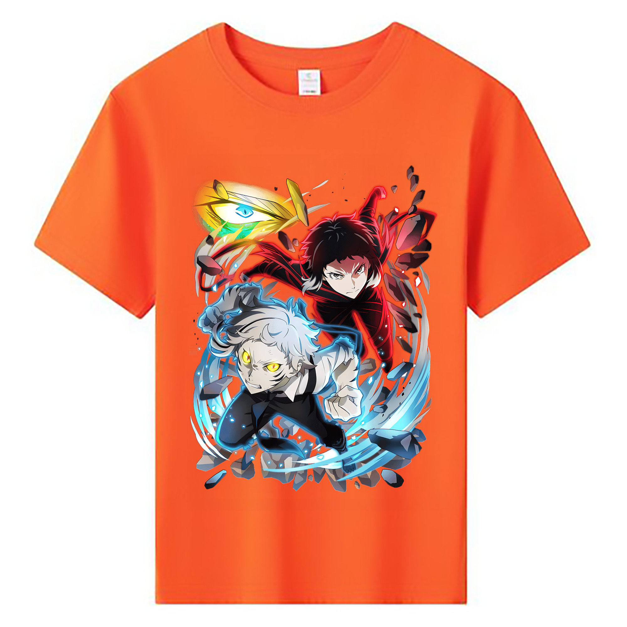 （画像用） 文豪ストレイドッグス Bungo Stray Dogs 綿100％キッズTシャツ（フロントプリント）