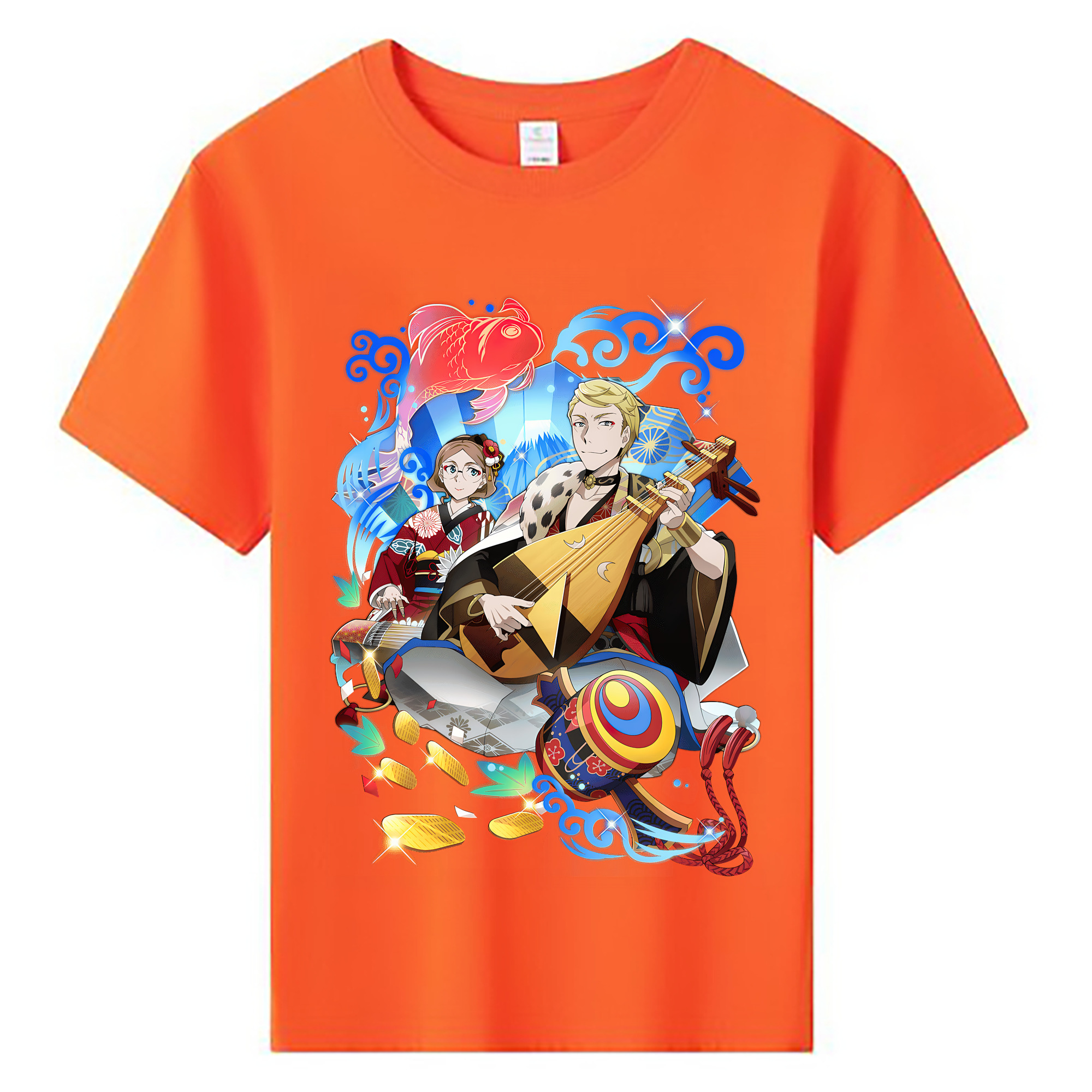 （画像用） 文豪ストレイドッグス Bungo Stray Dogs 綿100％キッズTシャツ（フロントプリント）