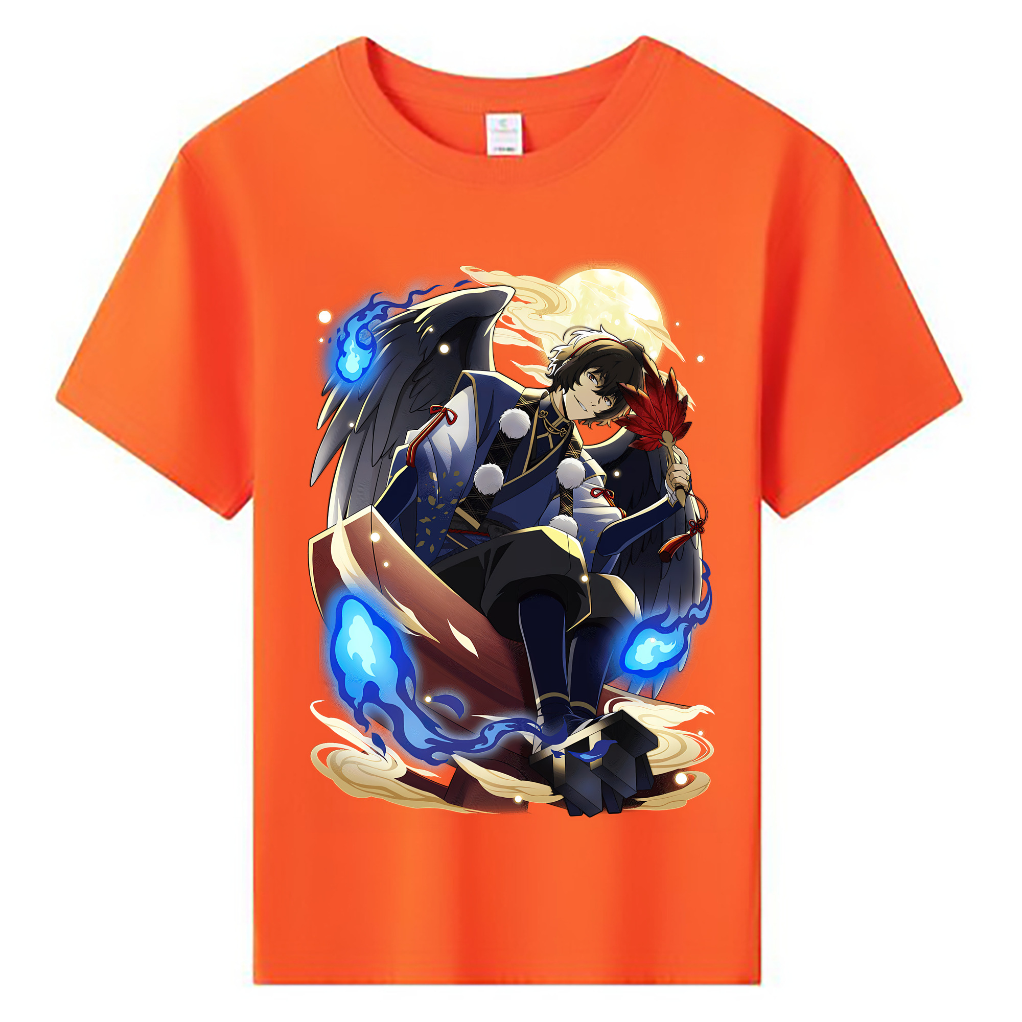 （画像用） 文豪ストレイドッグス Bungo Stray Dogs 綿100％キッズTシャツ（フロントプリント）
