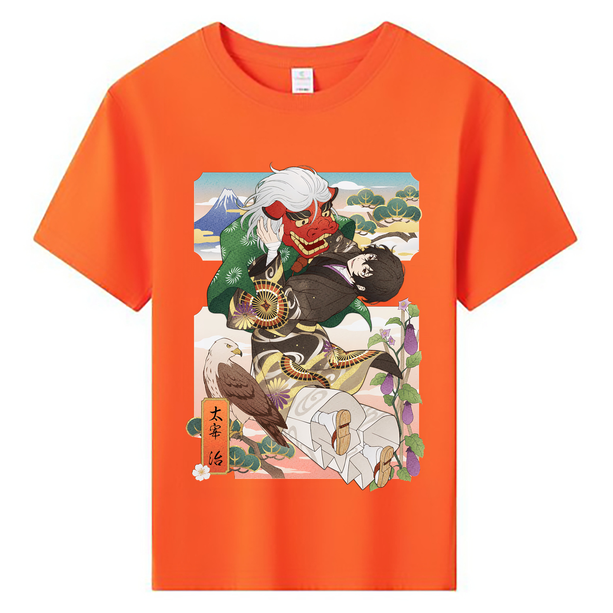 （画像用） 文豪ストレイドッグス Bungo Stray Dogs 綿100％キッズTシャツ（フロントプリント）