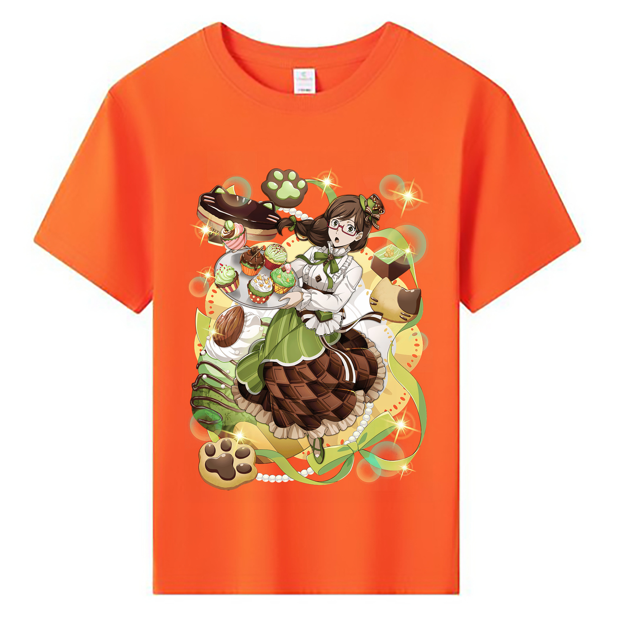 （画像用） 文豪ストレイドッグス Bungo Stray Dogs 綿100％キッズTシャツ（フロントプリント）