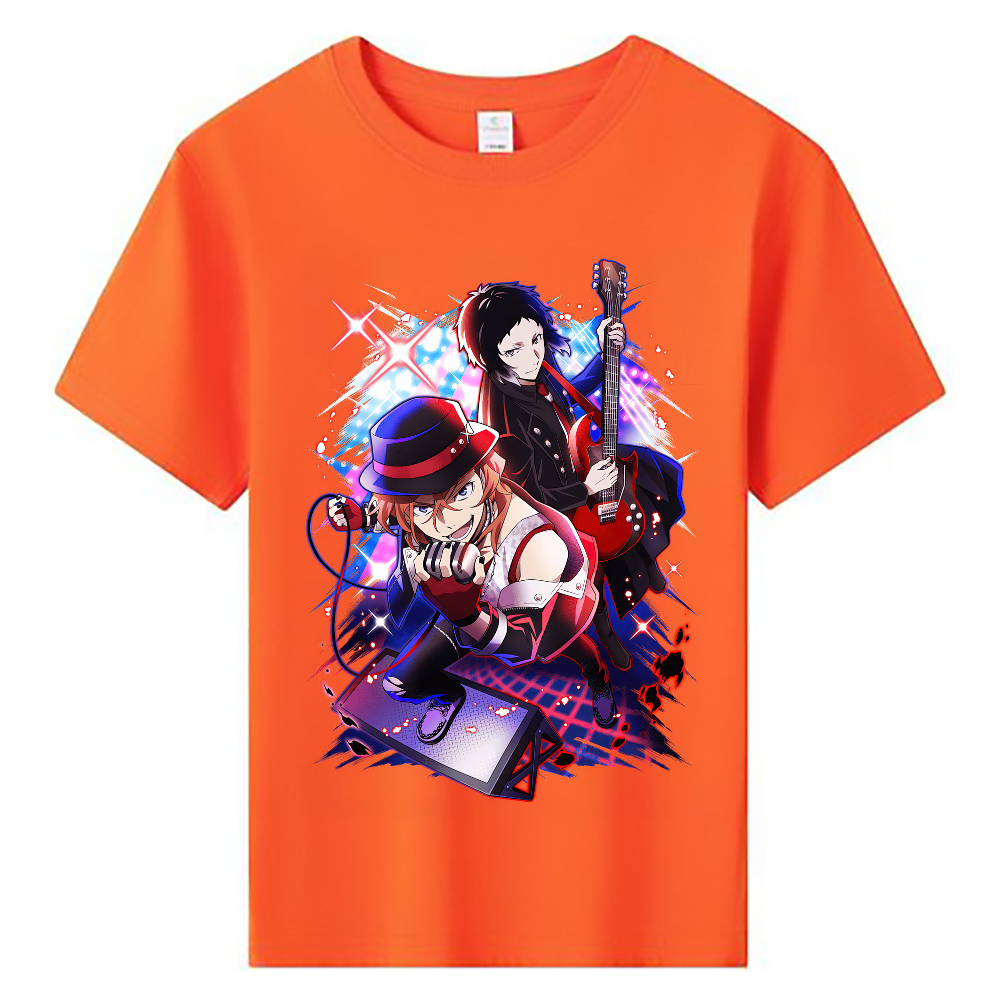（画像用） 文豪ストレイドッグス Bungo Stray Dogs 綿100％キッズTシャツ（フロントプリント）