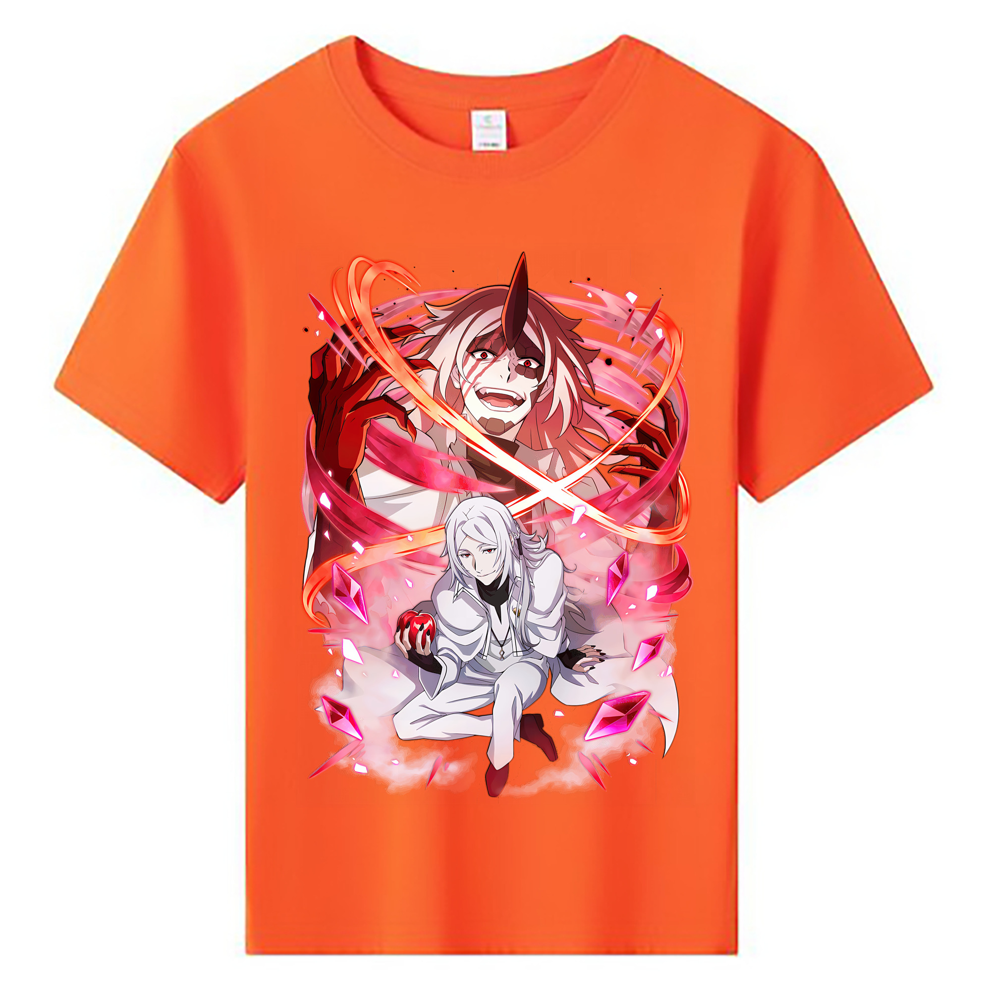 （画像用） 文豪ストレイドッグス Bungo Stray Dogs 綿100％キッズTシャツ（フロントプリント）