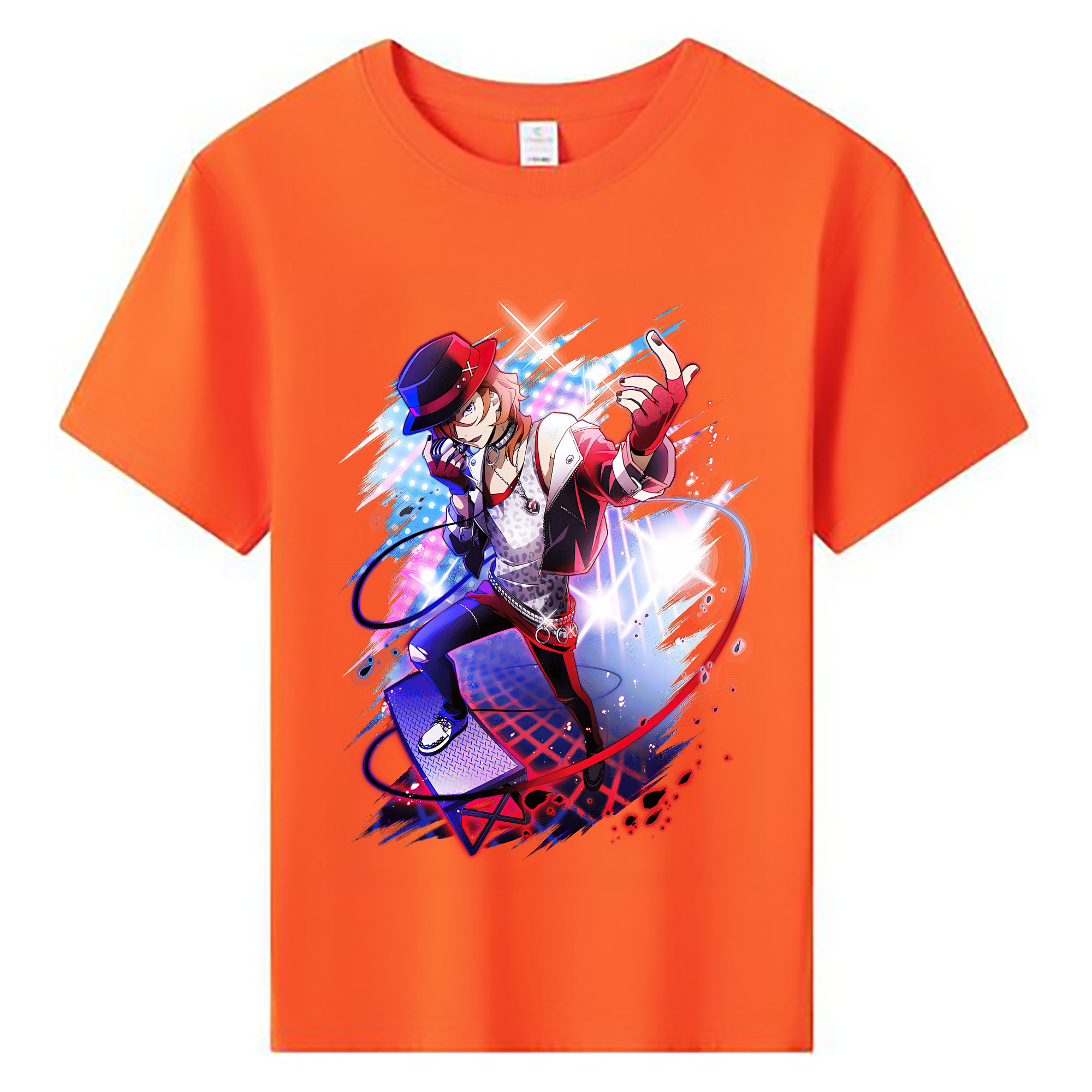 （画像用） 文豪ストレイドッグス Bungo Stray Dogs 綿100％キッズTシャツ（フロントプリント）