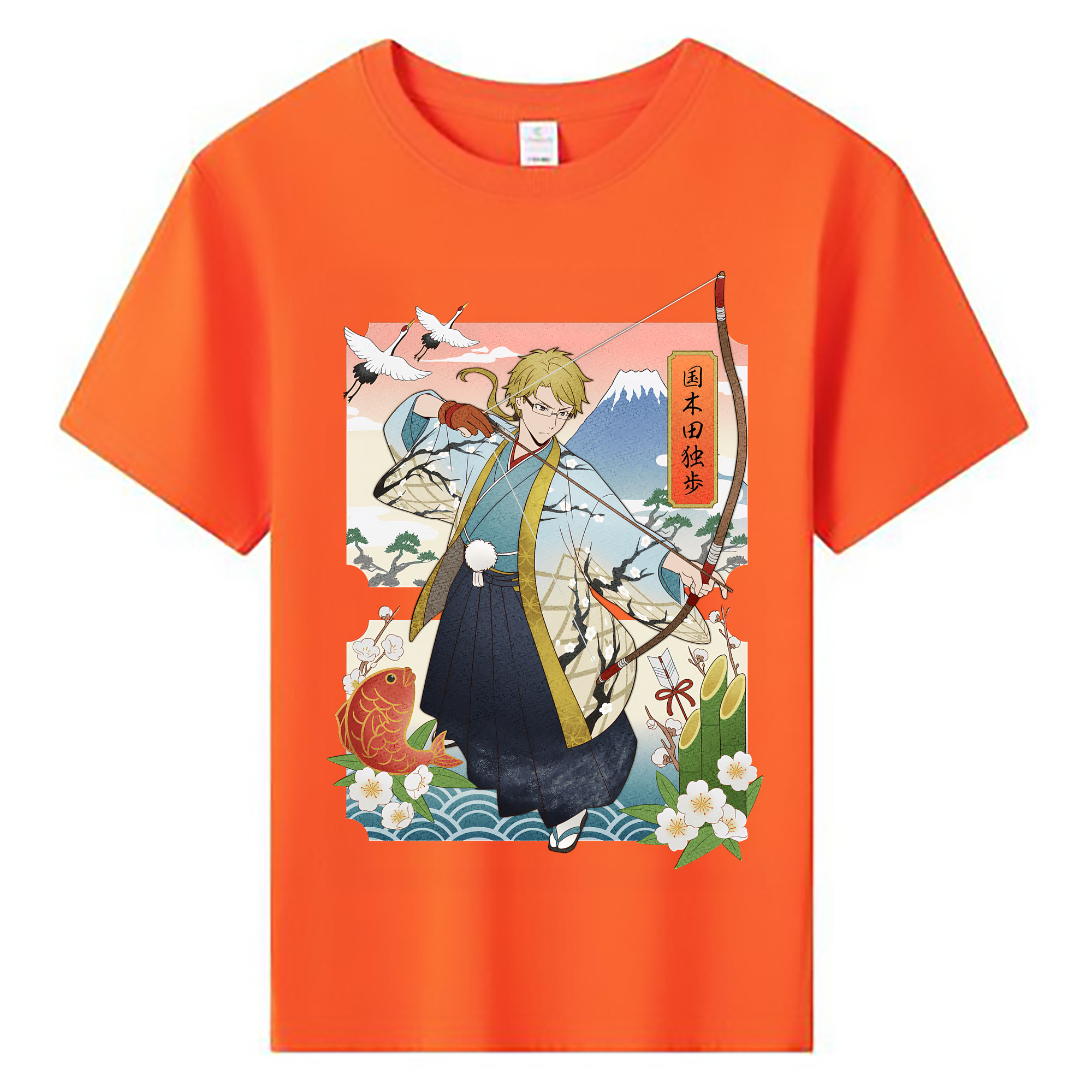 （画像用） 文豪ストレイドッグス Bungo Stray Dogs 綿100％キッズTシャツ（フロントプリント）
