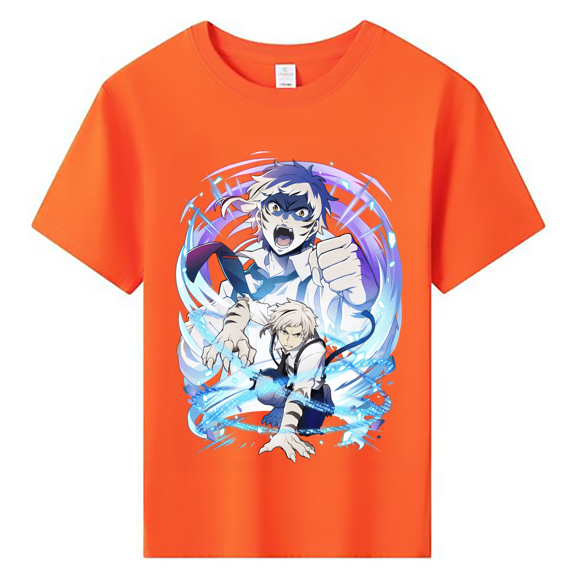 （画像用） 文豪ストレイドッグス Bungo Stray Dogs 綿100％キッズTシャツ（フロントプリント）
