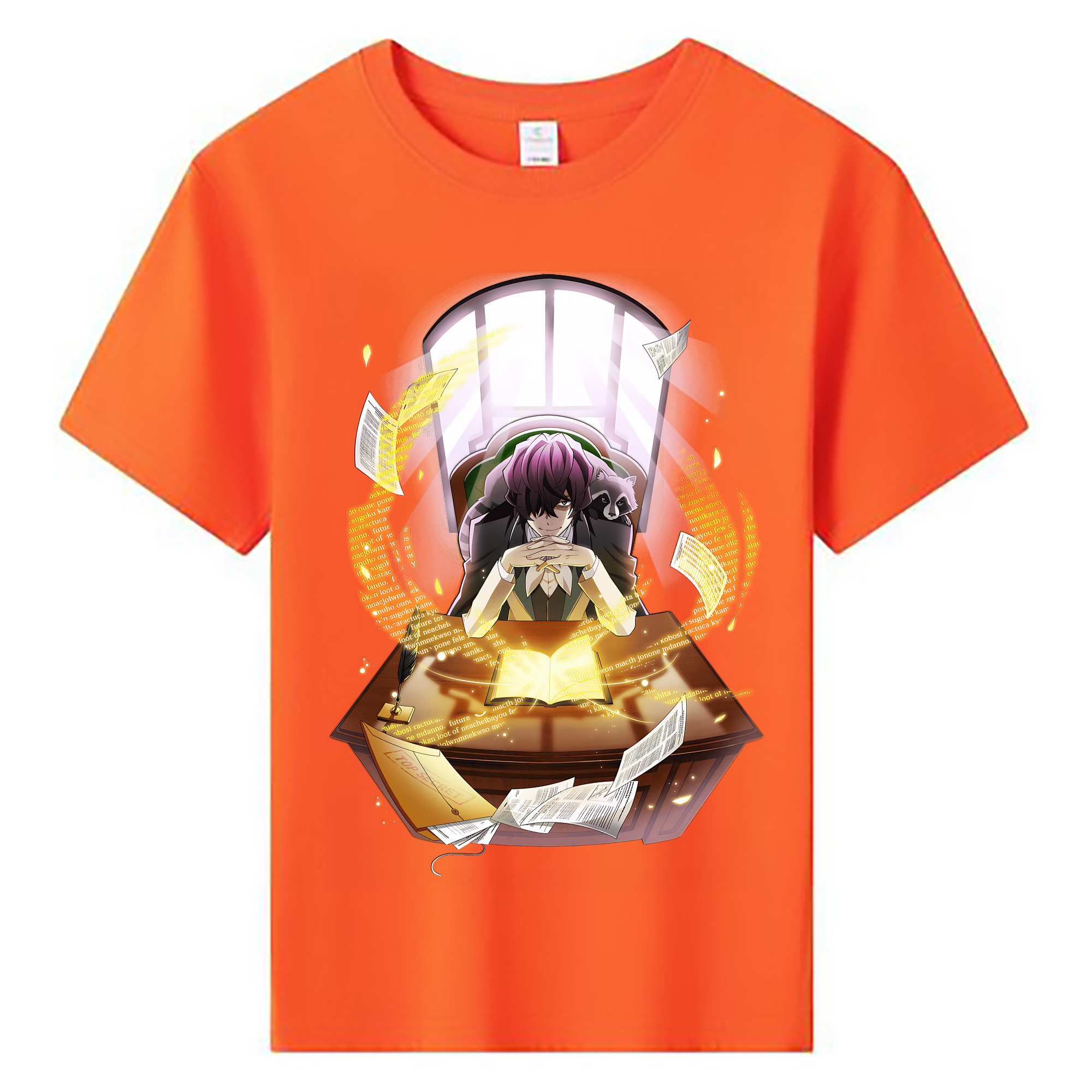 （画像用） 文豪ストレイドッグス Bungo Stray Dogs 綿100％キッズTシャツ（フロントプリント）