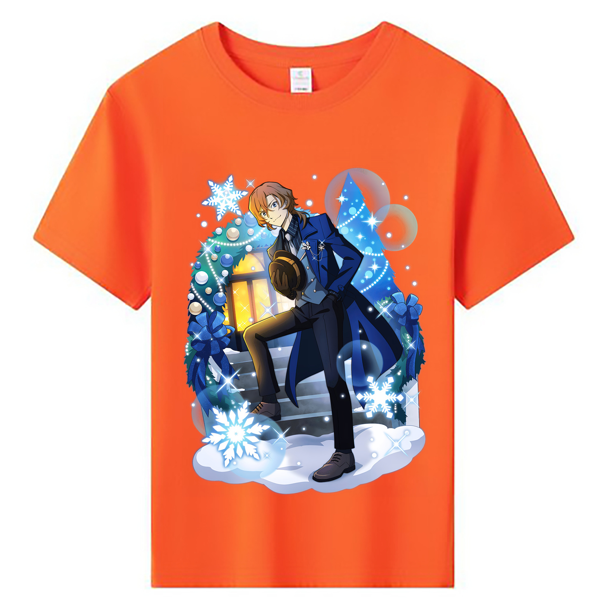 （画像用） 文豪ストレイドッグス Bungo Stray Dogs 綿100％キッズTシャツ（フロントプリント）
