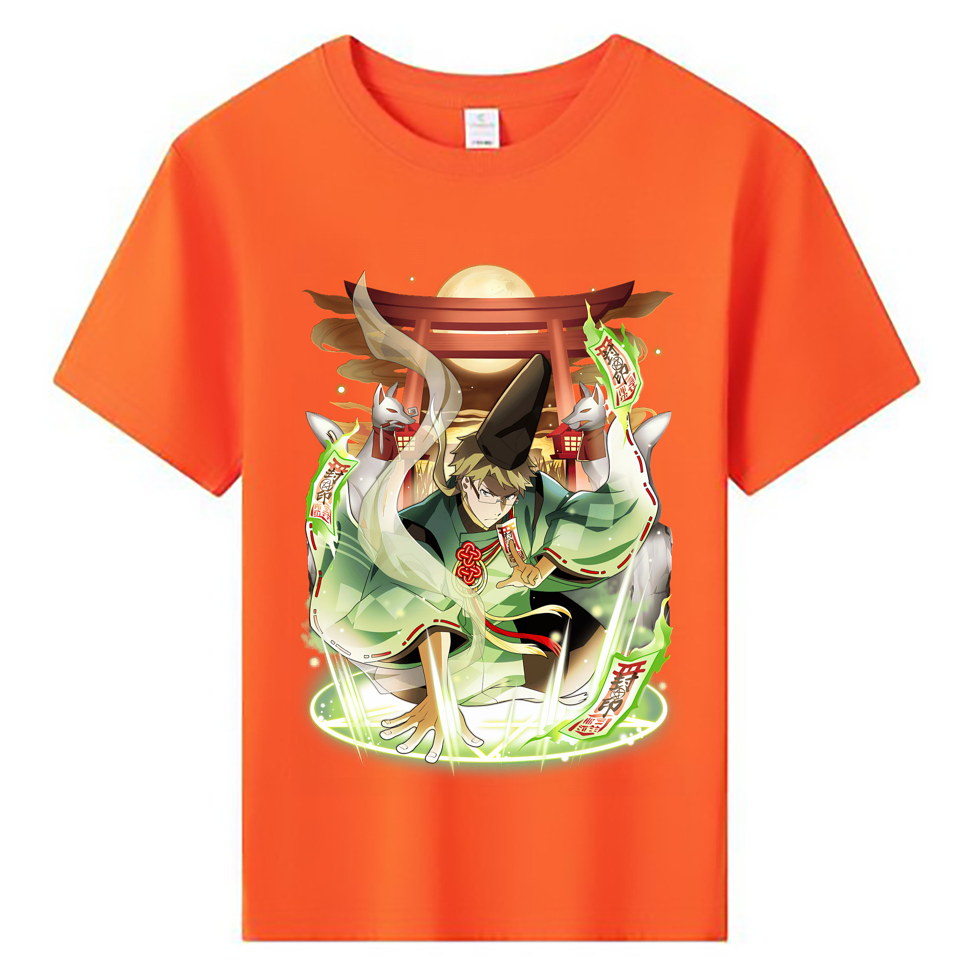 （画像用） 文豪ストレイドッグス Bungo Stray Dogs 綿100％キッズTシャツ（フロントプリント）