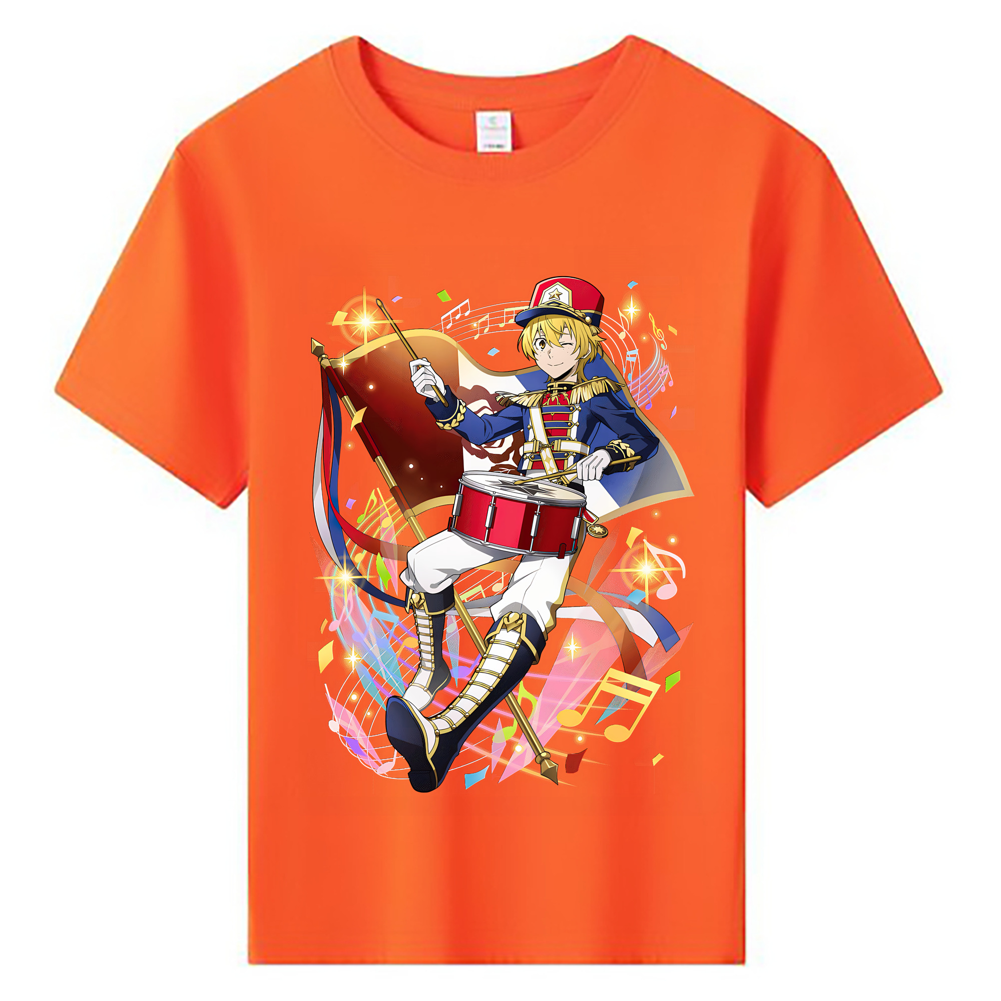 （画像用） 文豪ストレイドッグス Bungo Stray Dogs 綿100％キッズTシャツ（フロントプリント）