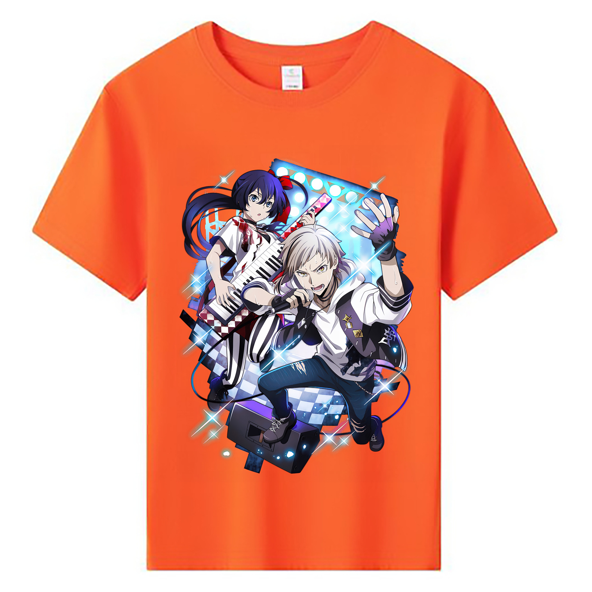 （画像用） 文豪ストレイドッグス Bungo Stray Dogs 綿100％キッズTシャツ（フロントプリント）