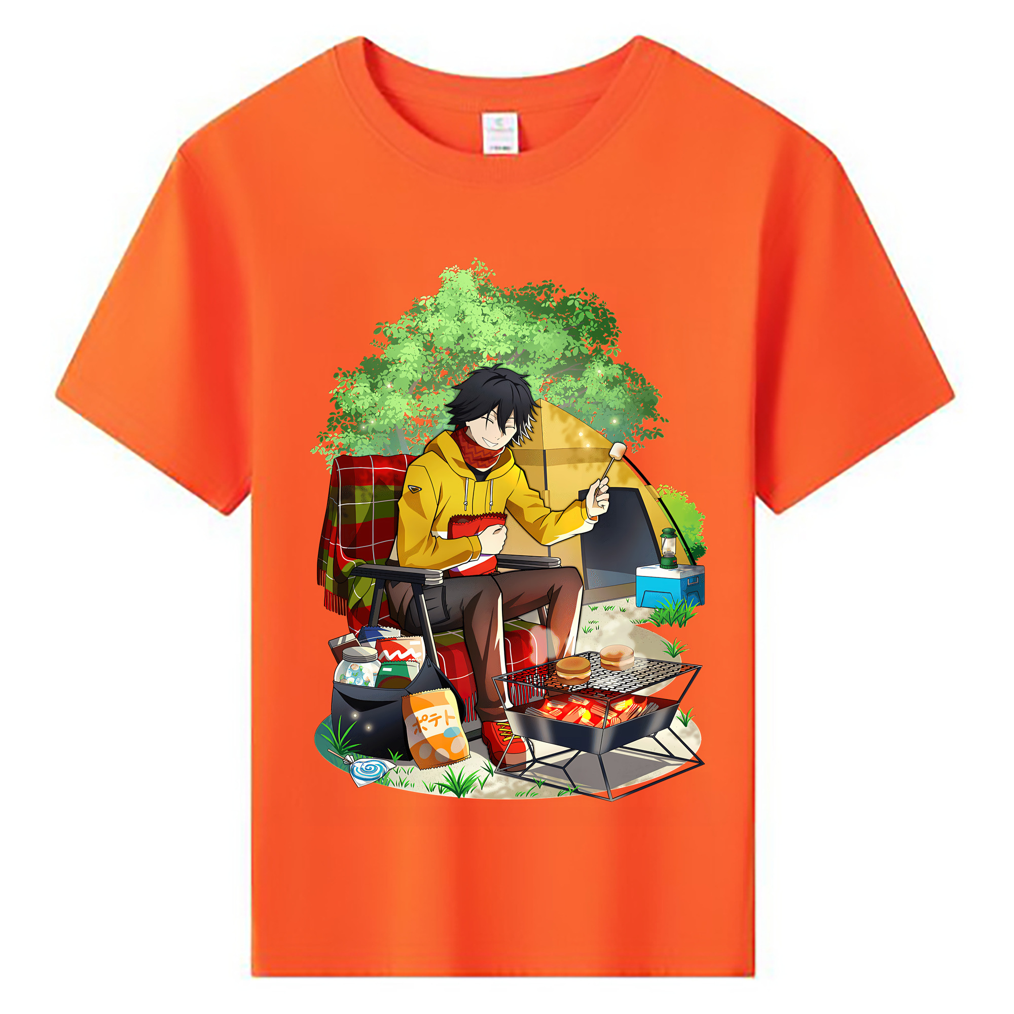（画像用） 文豪ストレイドッグス Bungo Stray Dogs 綿100％キッズTシャツ（フロントプリント）