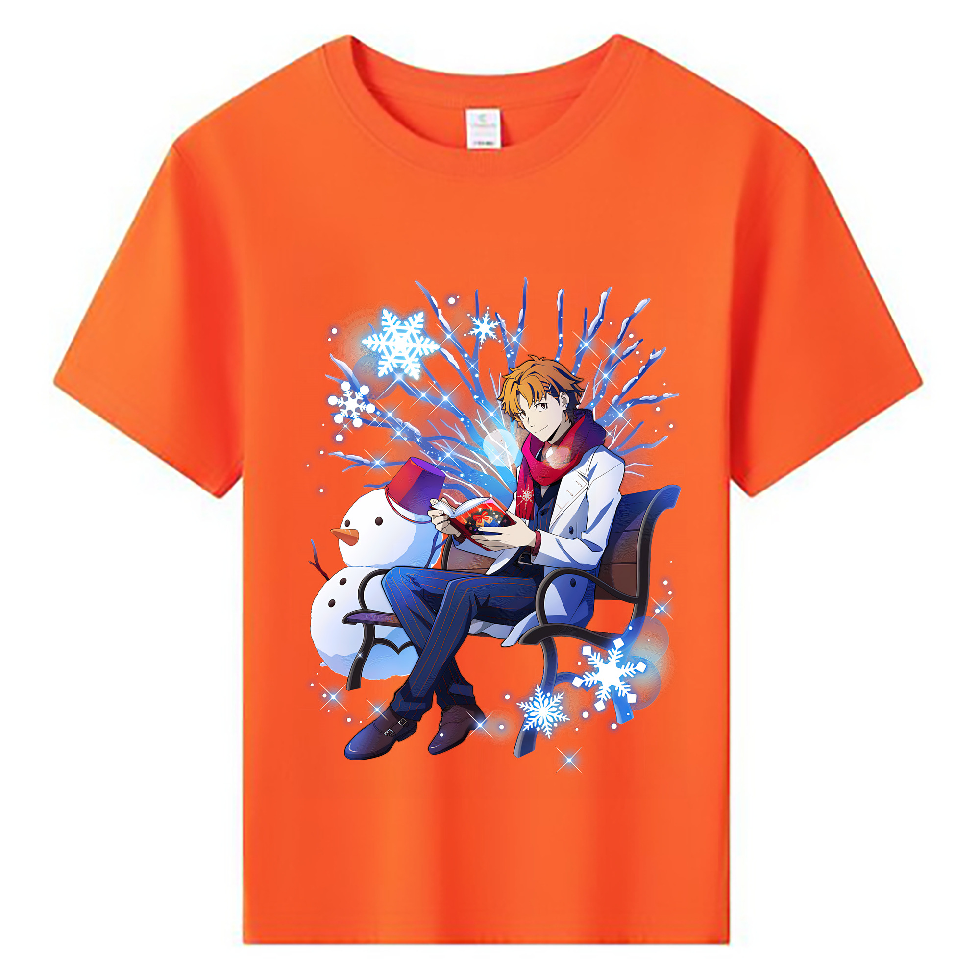 （画像用） 文豪ストレイドッグス Bungo Stray Dogs 綿100％キッズTシャツ（フロントプリント）
