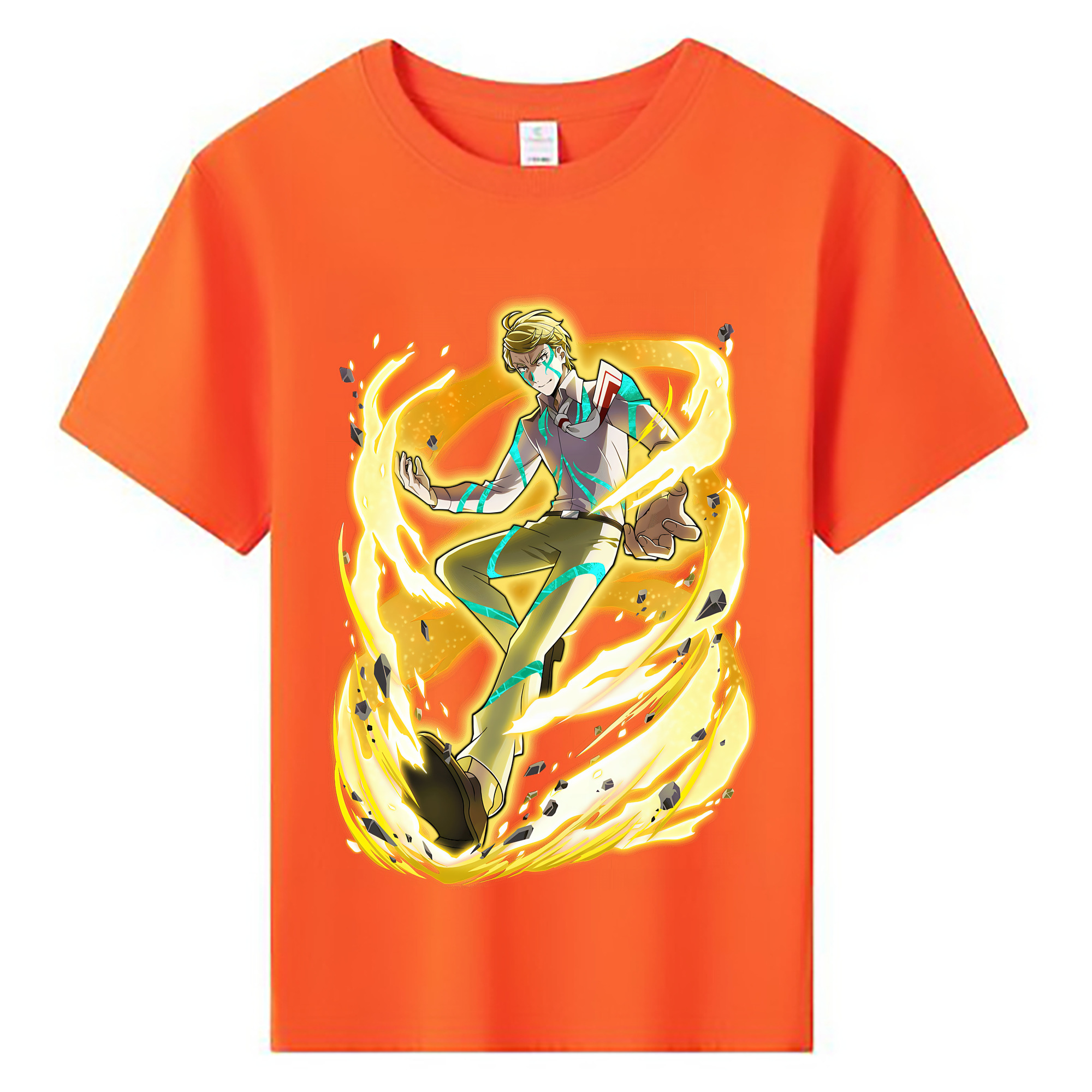 （画像用） 文豪ストレイドッグス Bungo Stray Dogs 綿100％キッズTシャツ（フロントプリント）