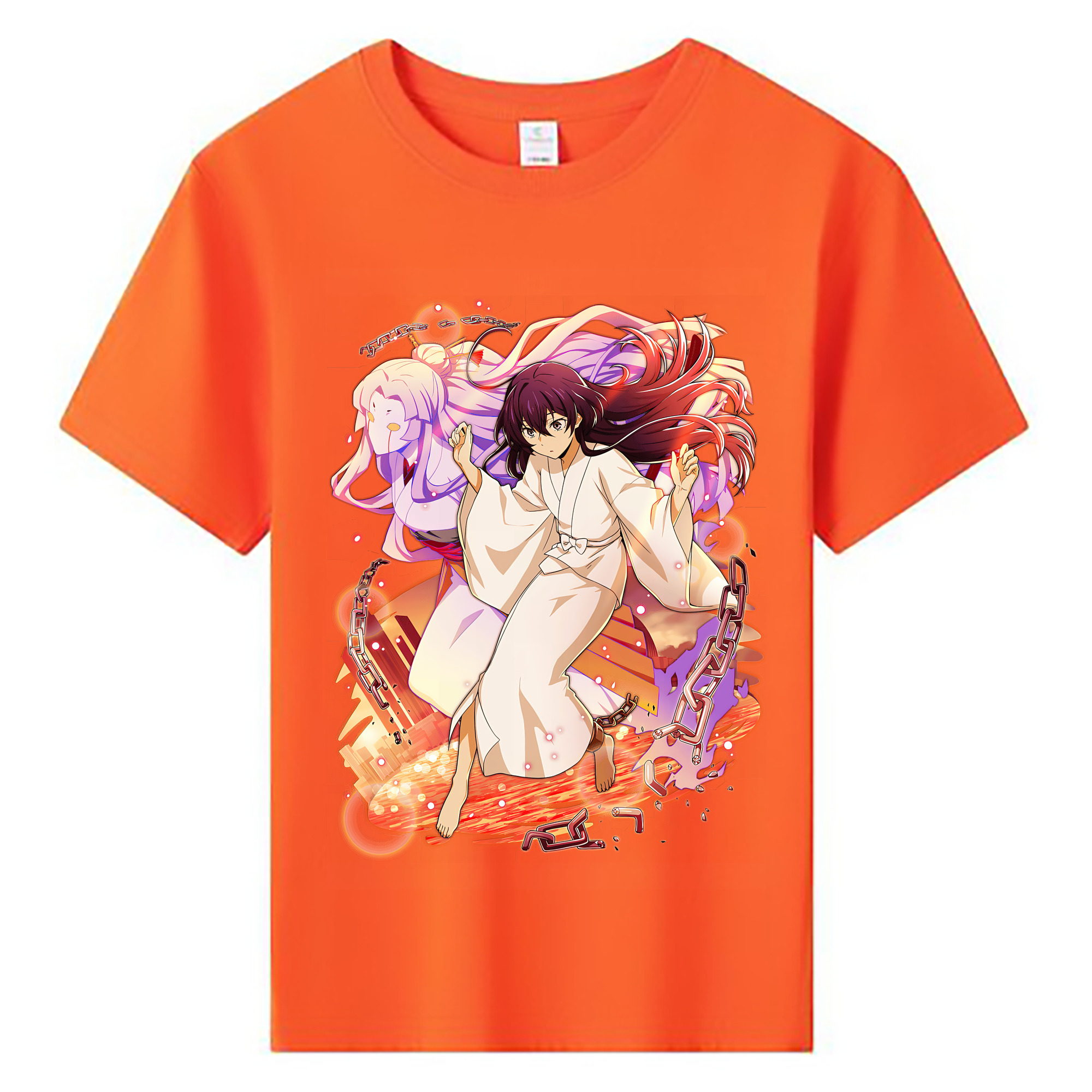 （画像用） 文豪ストレイドッグス Bungo Stray Dogs 綿100％キッズTシャツ（フロントプリント）
