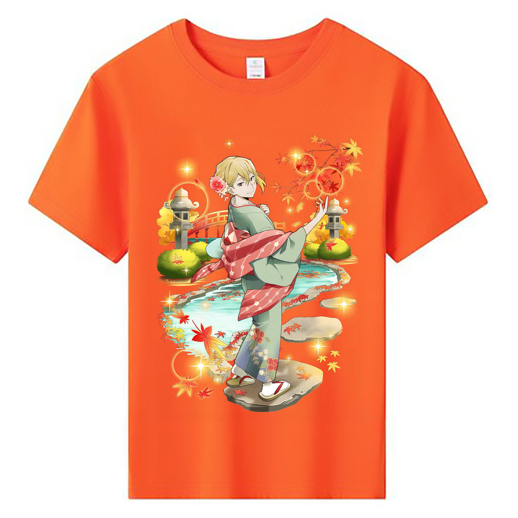 （画像用） 文豪ストレイドッグス Bungo Stray Dogs 綿100％キッズTシャツ（フロントプリント）