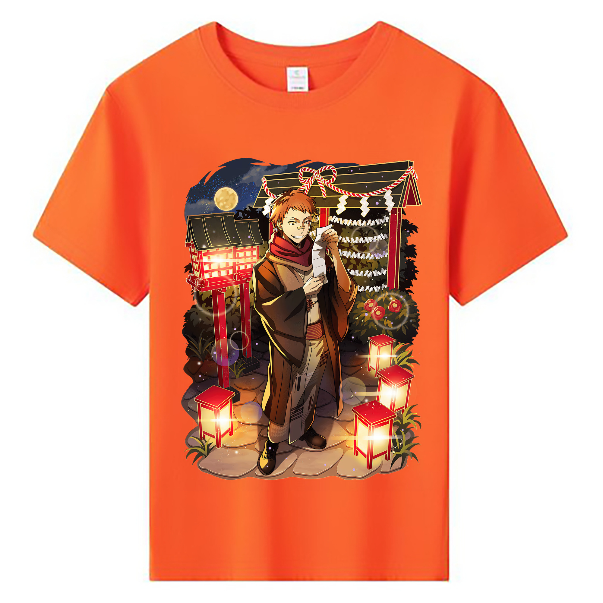 （画像用） 文豪ストレイドッグス Bungo Stray Dogs 綿100％キッズTシャツ（フロントプリント）