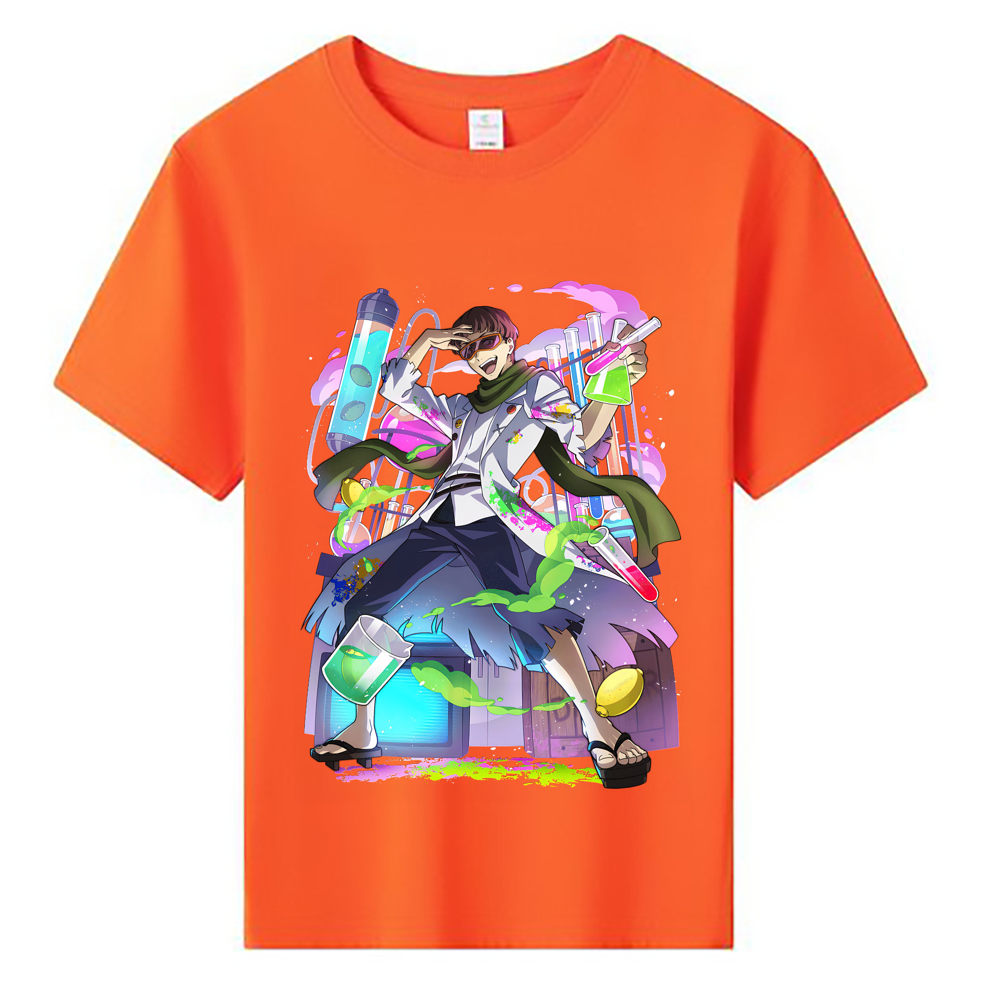 （画像用） 文豪ストレイドッグス Bungo Stray Dogs 綿100％キッズTシャツ（フロントプリント）