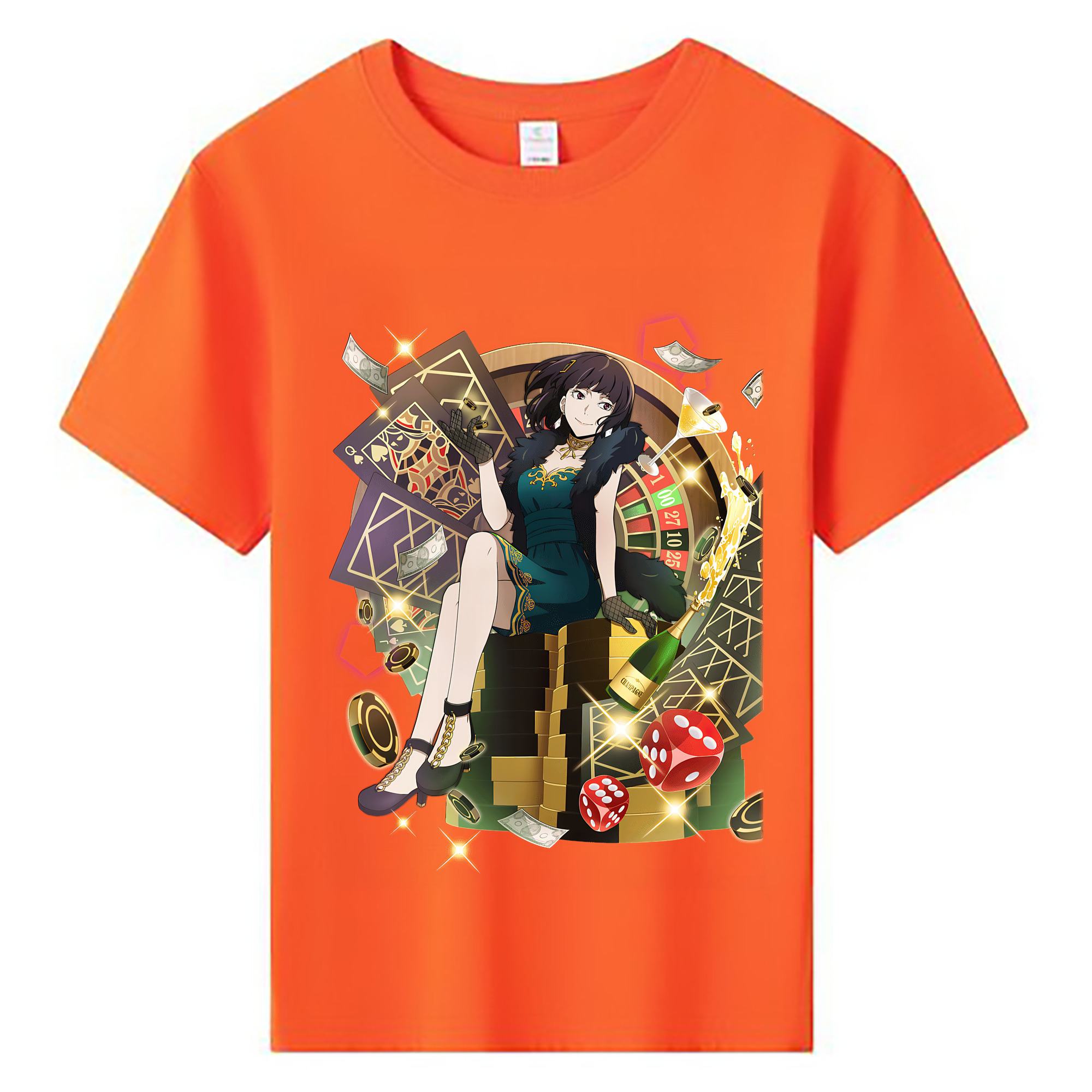 （画像用） 文豪ストレイドッグス Bungo Stray Dogs 綿100％キッズTシャツ（フロントプリント）