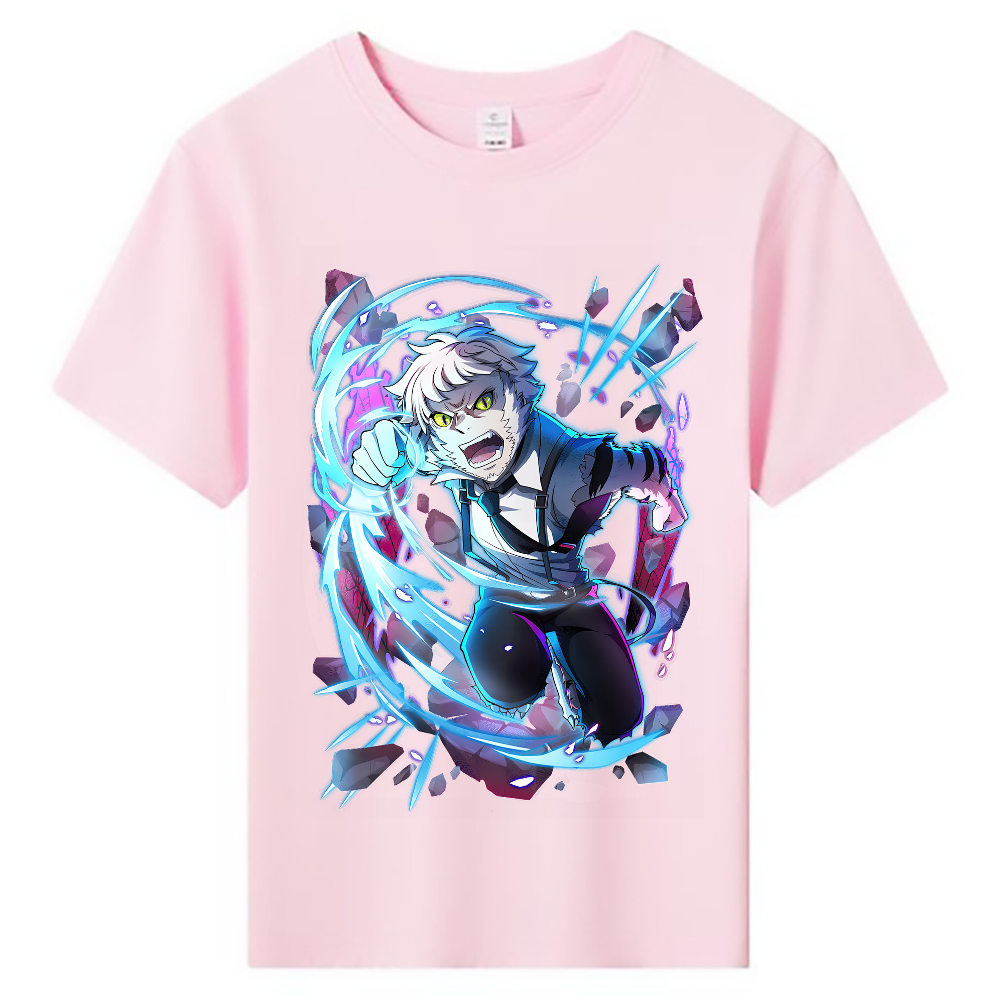 （画像用） 文豪ストレイドッグス Bungo Stray Dogs 綿100％キッズTシャツ（フロントプリント）