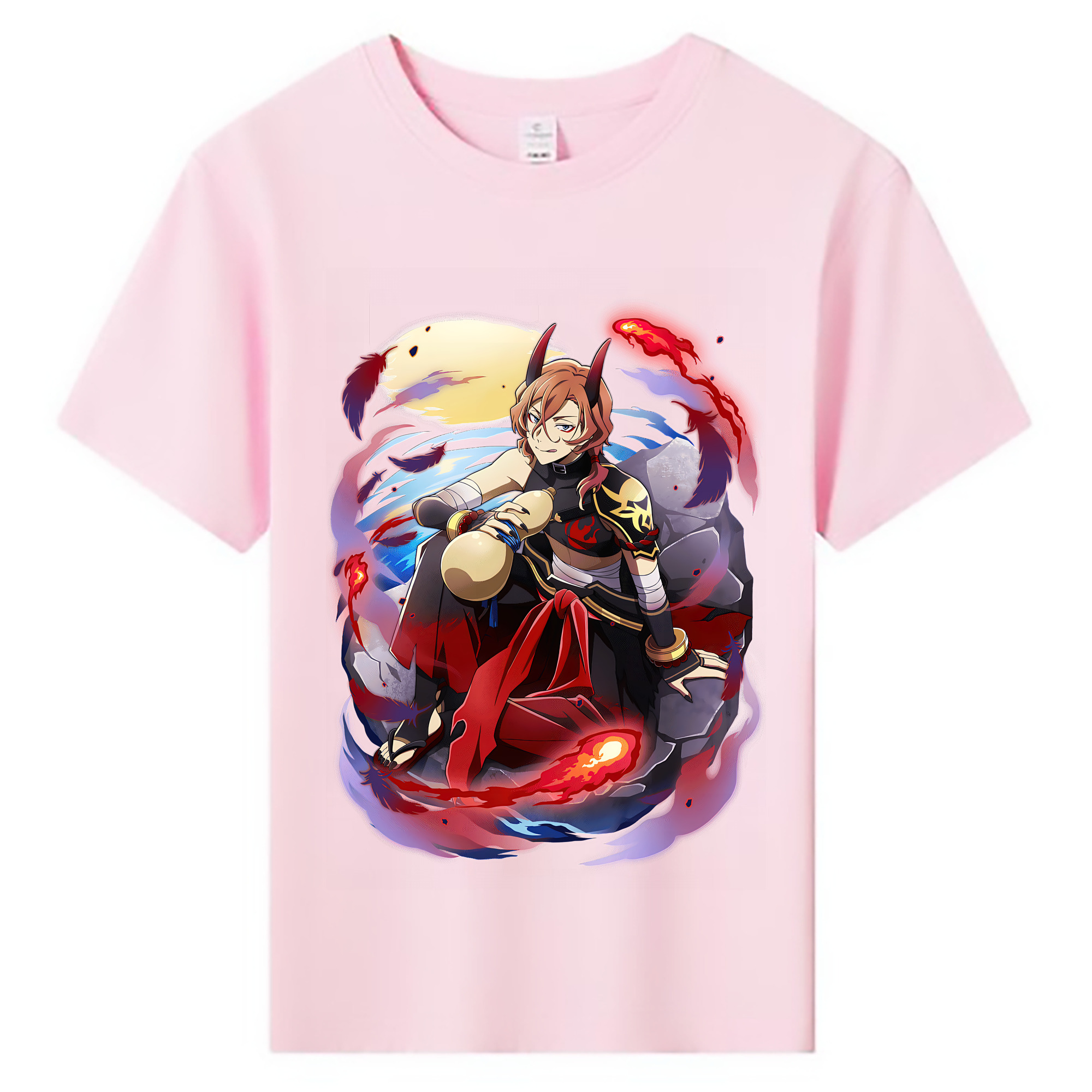 （画像用） 文豪ストレイドッグス Bungo Stray Dogs 綿100％キッズTシャツ（フロントプリント）