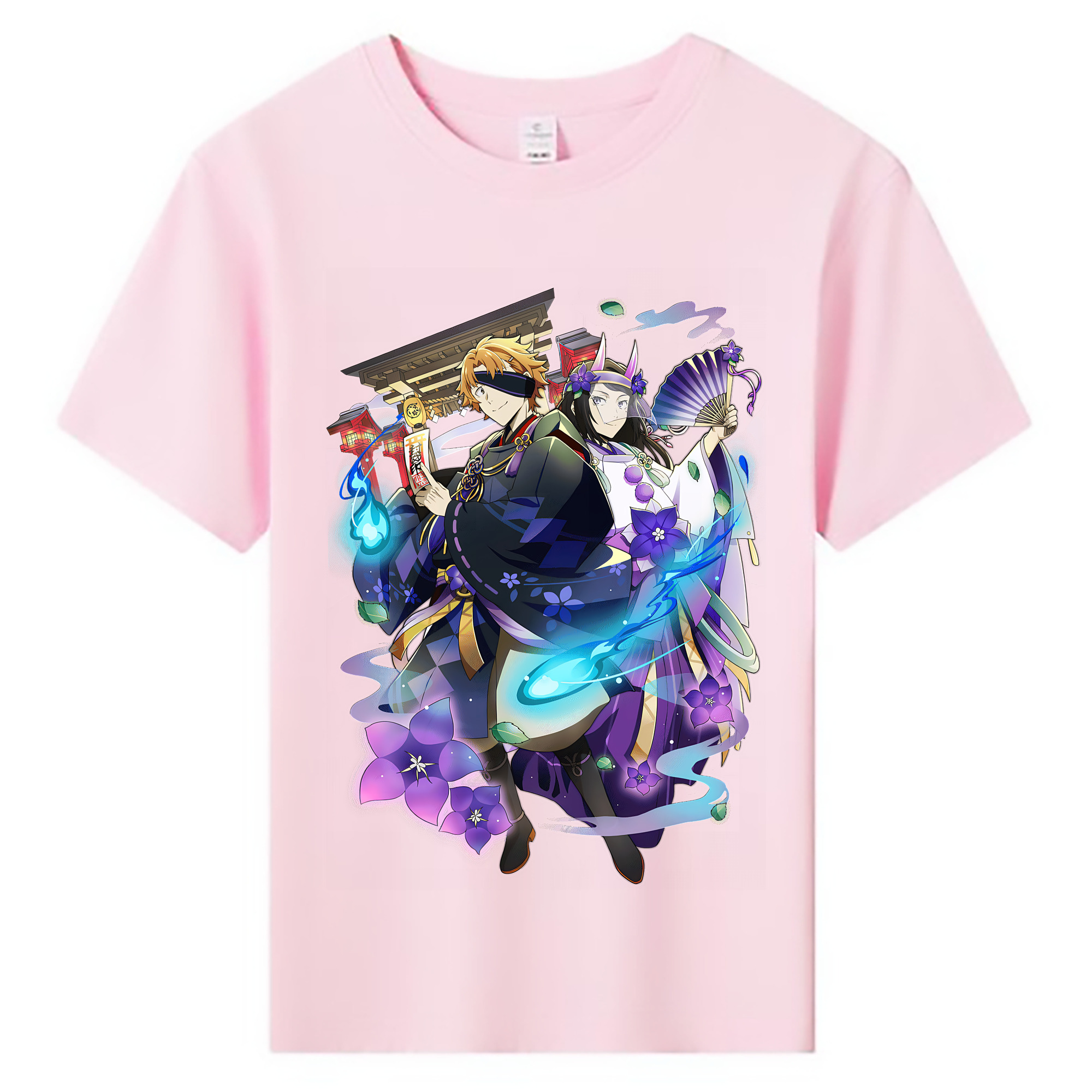 （画像用） 文豪ストレイドッグス Bungo Stray Dogs 綿100％キッズTシャツ（フロントプリント）