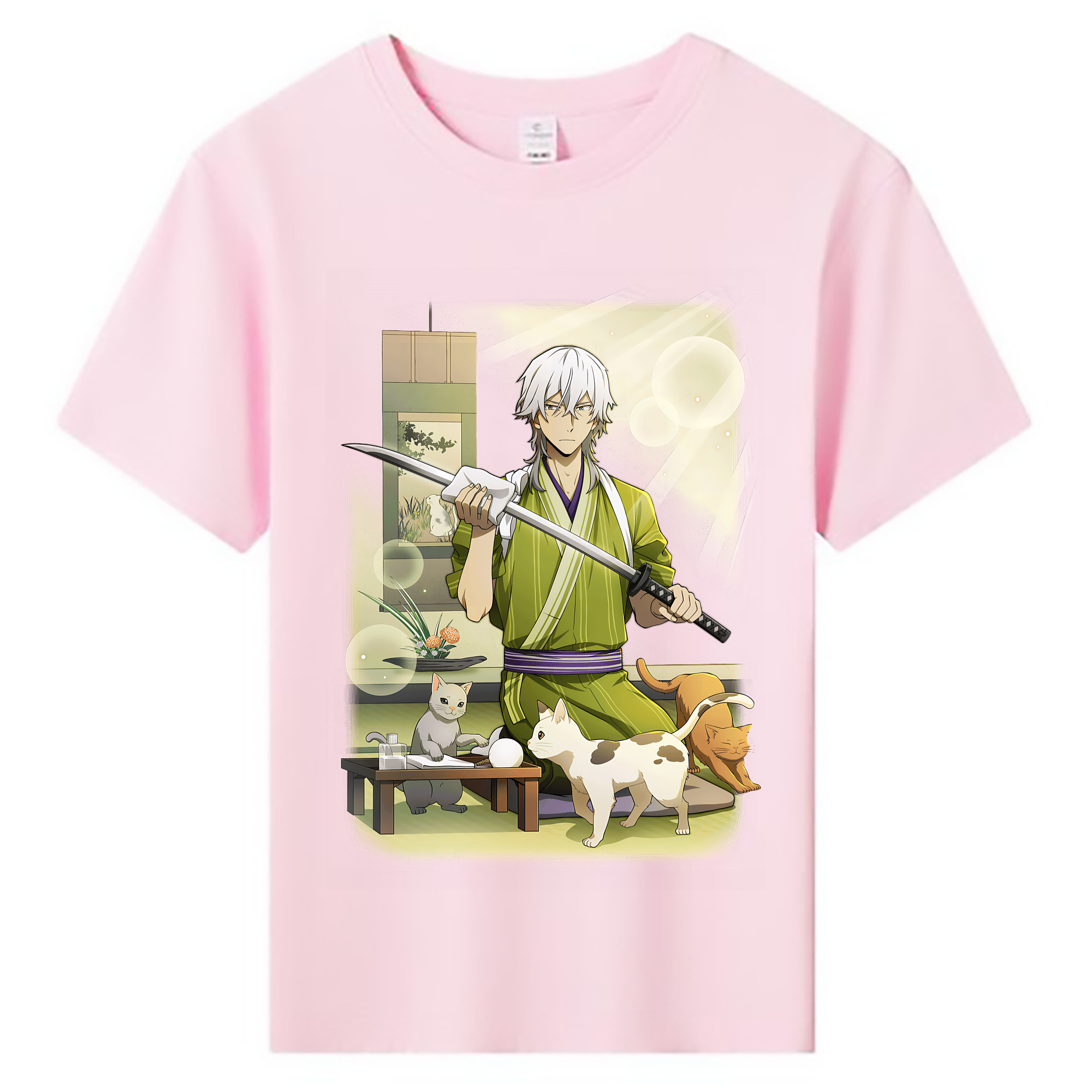 （画像用） 文豪ストレイドッグス Bungo Stray Dogs 綿100％キッズTシャツ（フロントプリント）