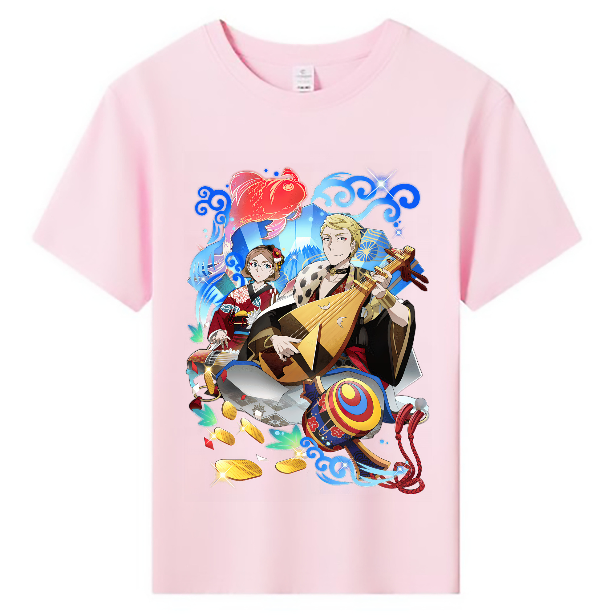 （画像用） 文豪ストレイドッグス Bungo Stray Dogs 綿100％キッズTシャツ（フロントプリント）