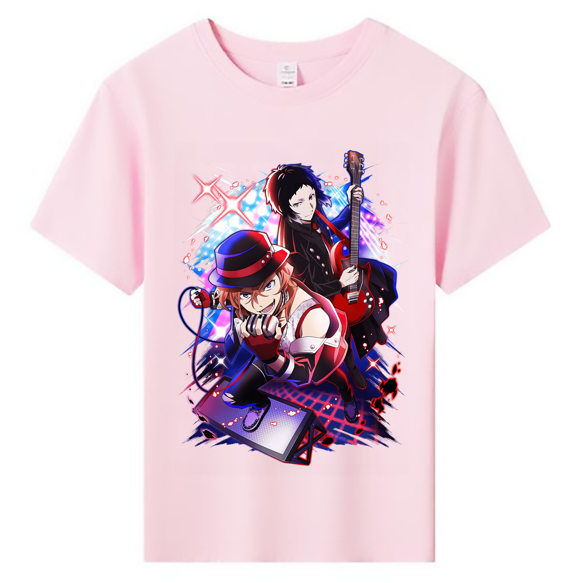 （画像用） 文豪ストレイドッグス Bungo Stray Dogs 綿100％キッズTシャツ（フロントプリント）